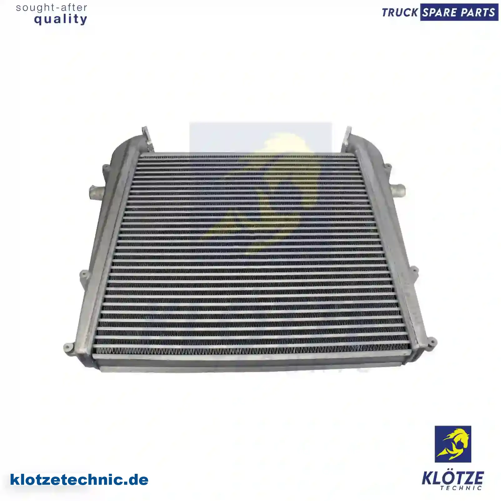 Intercooler, 10570455, 10570457, 1100086, 1570457, 332910, 352304, 524305, 570455, 570457 || Klötze Technic