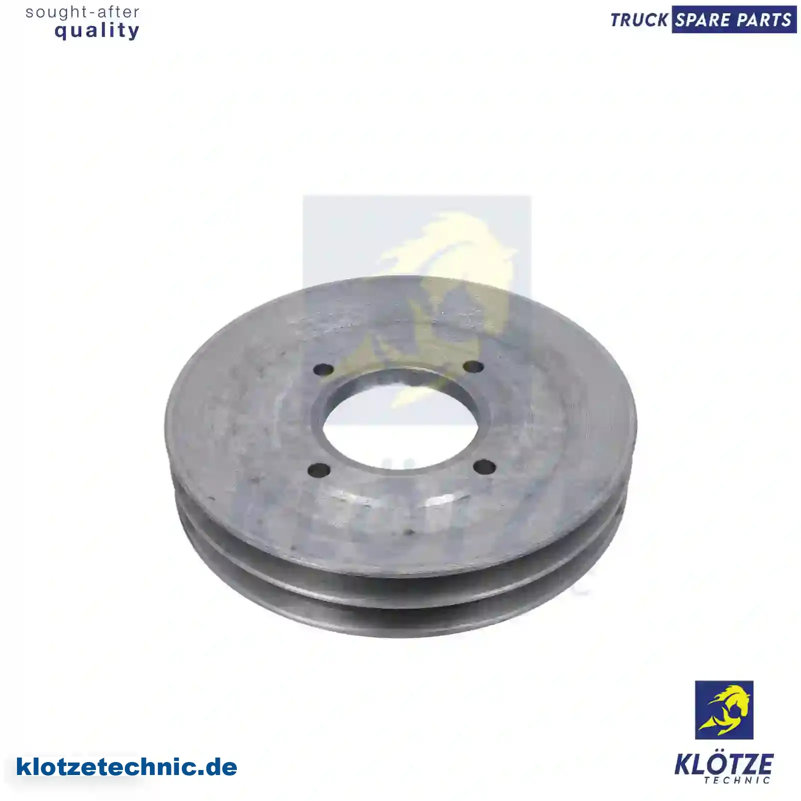 Pulley, fan drive, 3575060210 || Klötze Technic