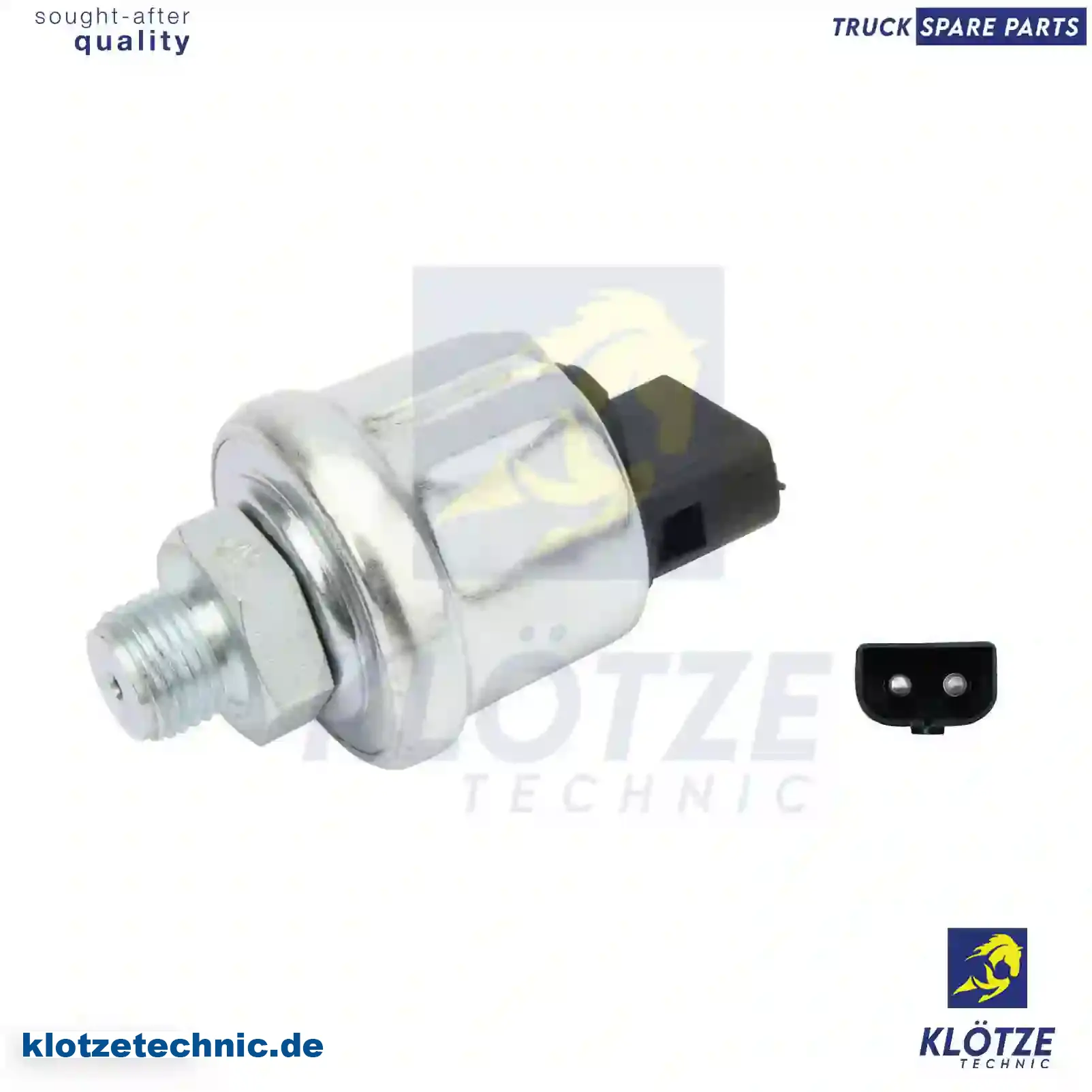 Pressure sensor, 5010311958, 5010311958, 7403987499, 1608833, 3987499, ZG20721-0008 || Klötze Technic