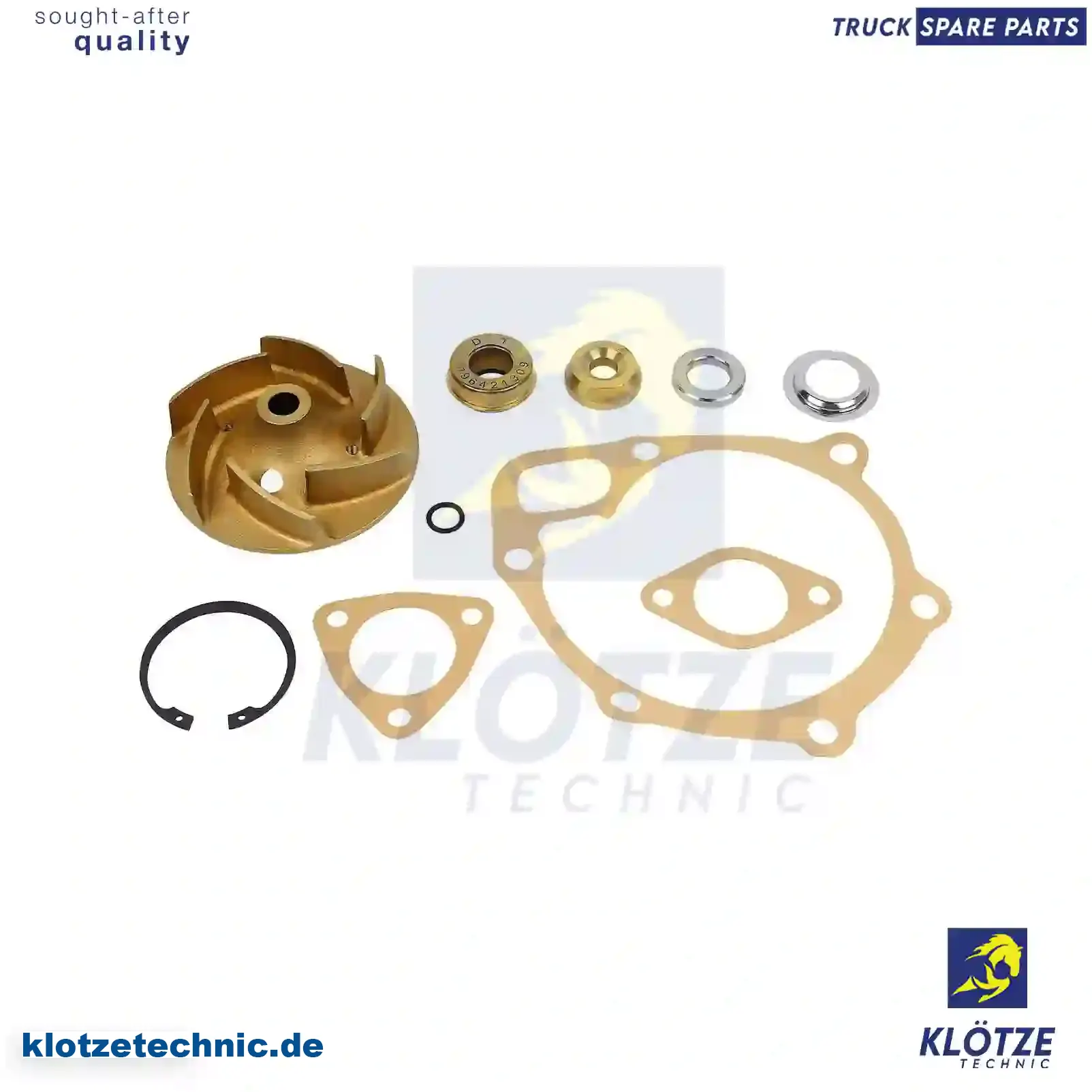 Repair kit, water pump, 550044 || Klötze Technic