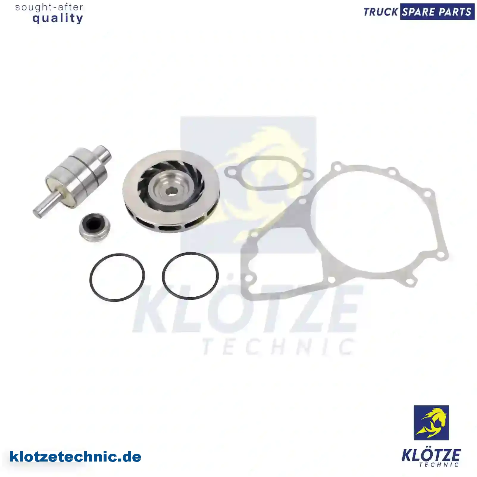 Repair kit, water pump, 4412000104, 4412 || Klötze Technic