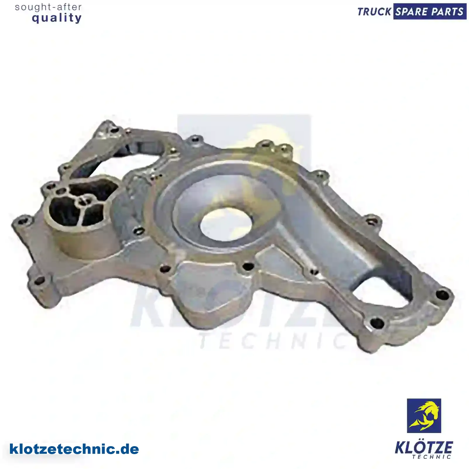 Water pump housing, 1429397, 1793990, ZG00776-0008 || Klötze Technic