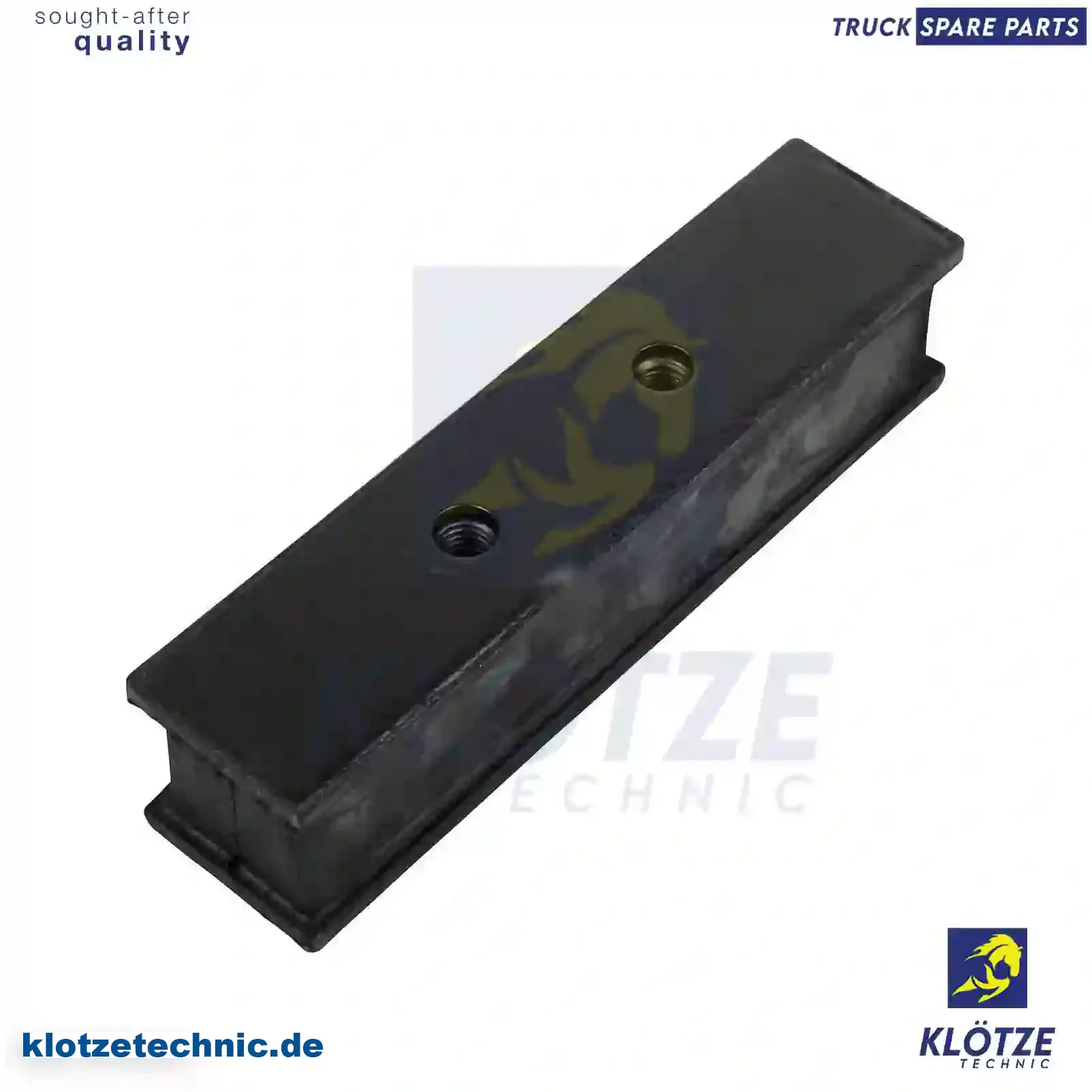 Rubber mounting, 3875040012, , || Klötze Technic