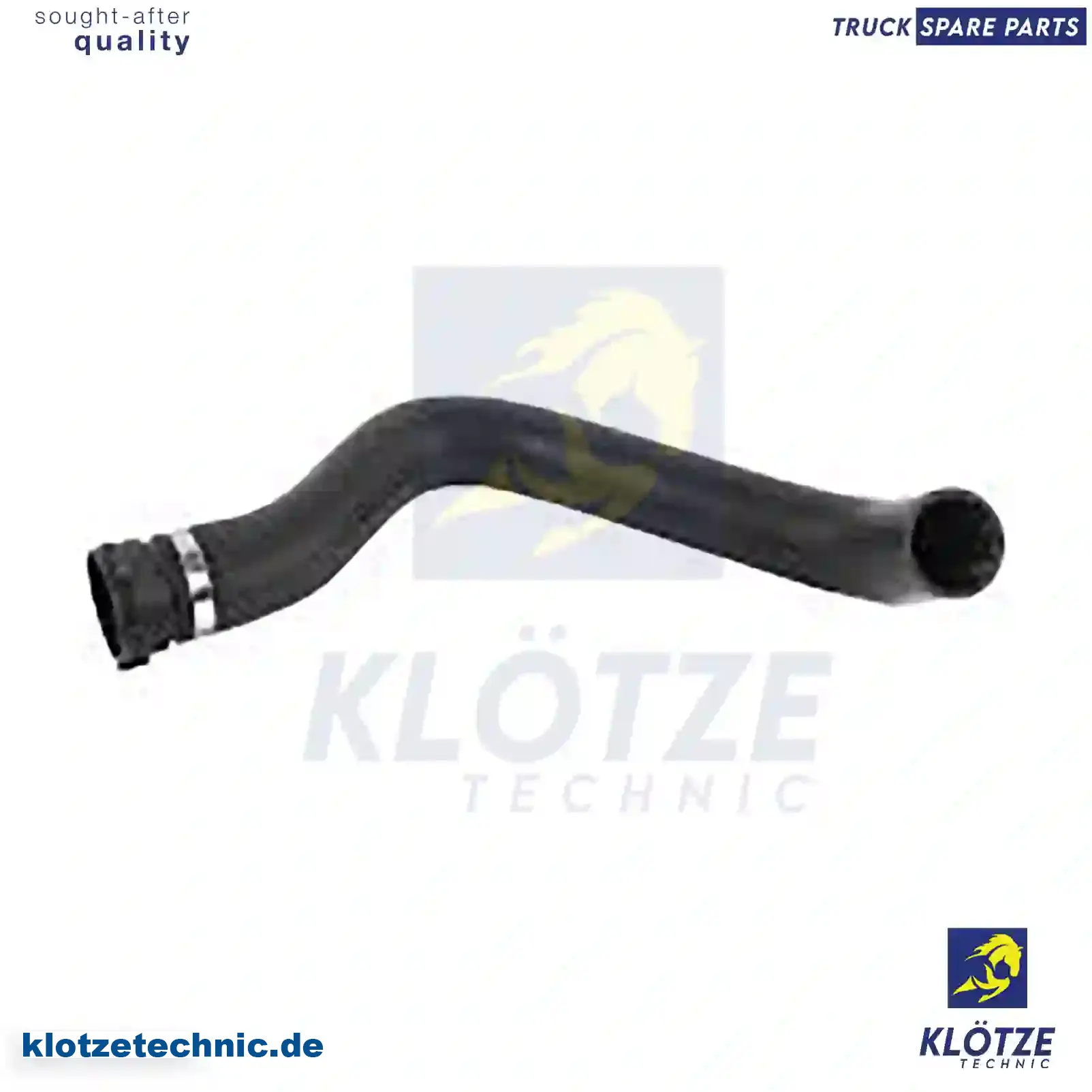 Radiator hose, 41225411, 4127176 || Klötze Technic