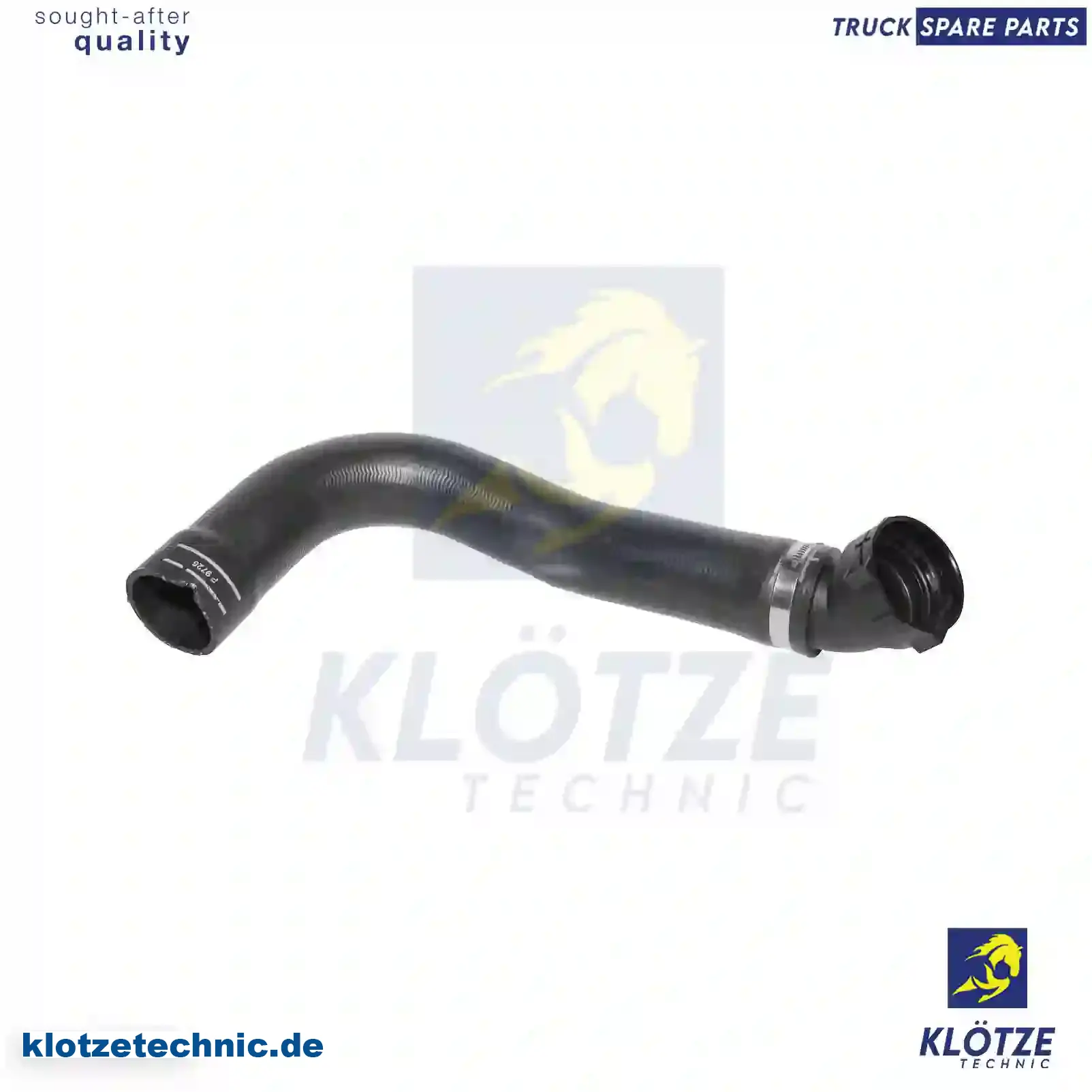 Radiator hose, 41218702, ZG00640-0008 || Klötze Technic