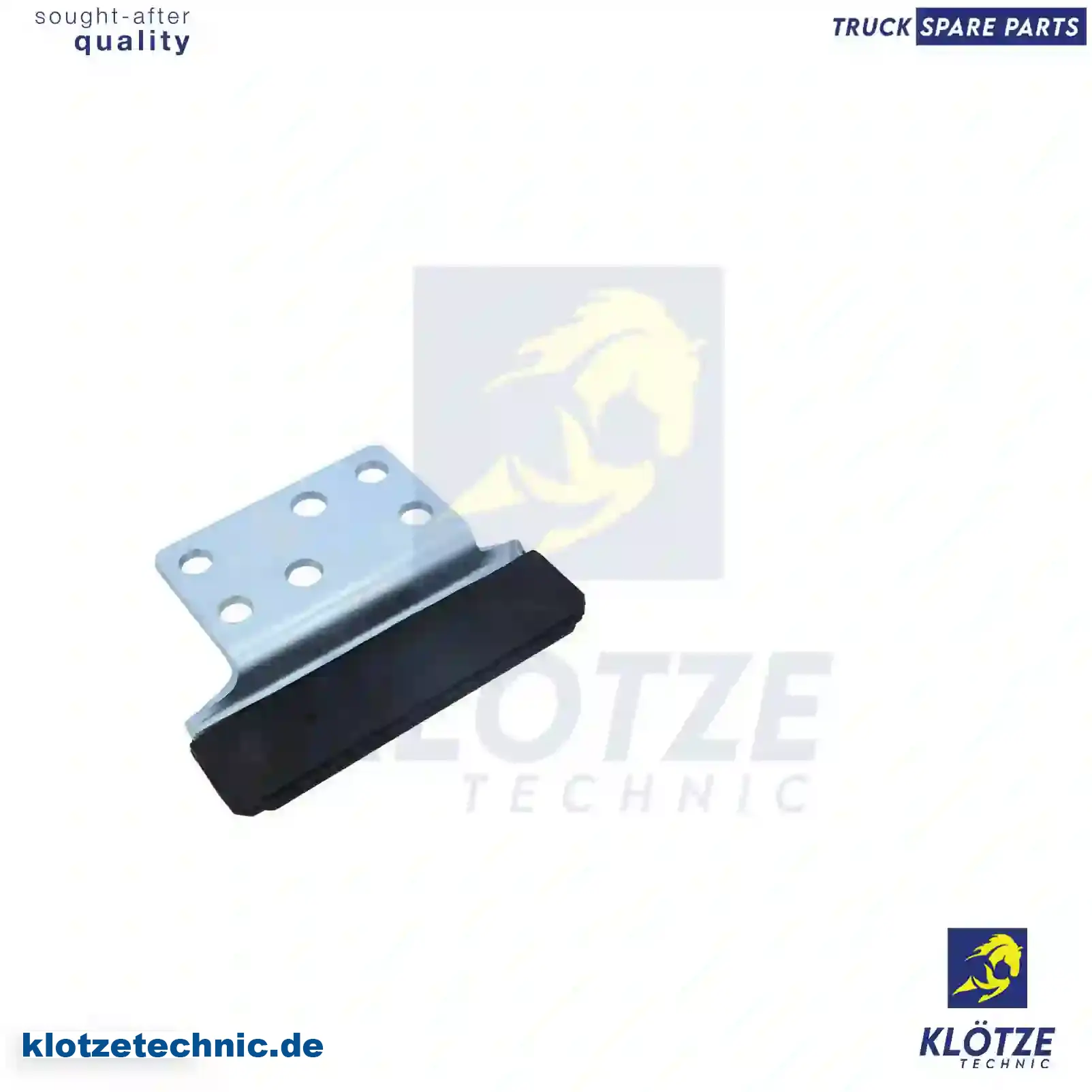 Bracket, radiator, 391555, ZG00278-0008 || Klötze Technic