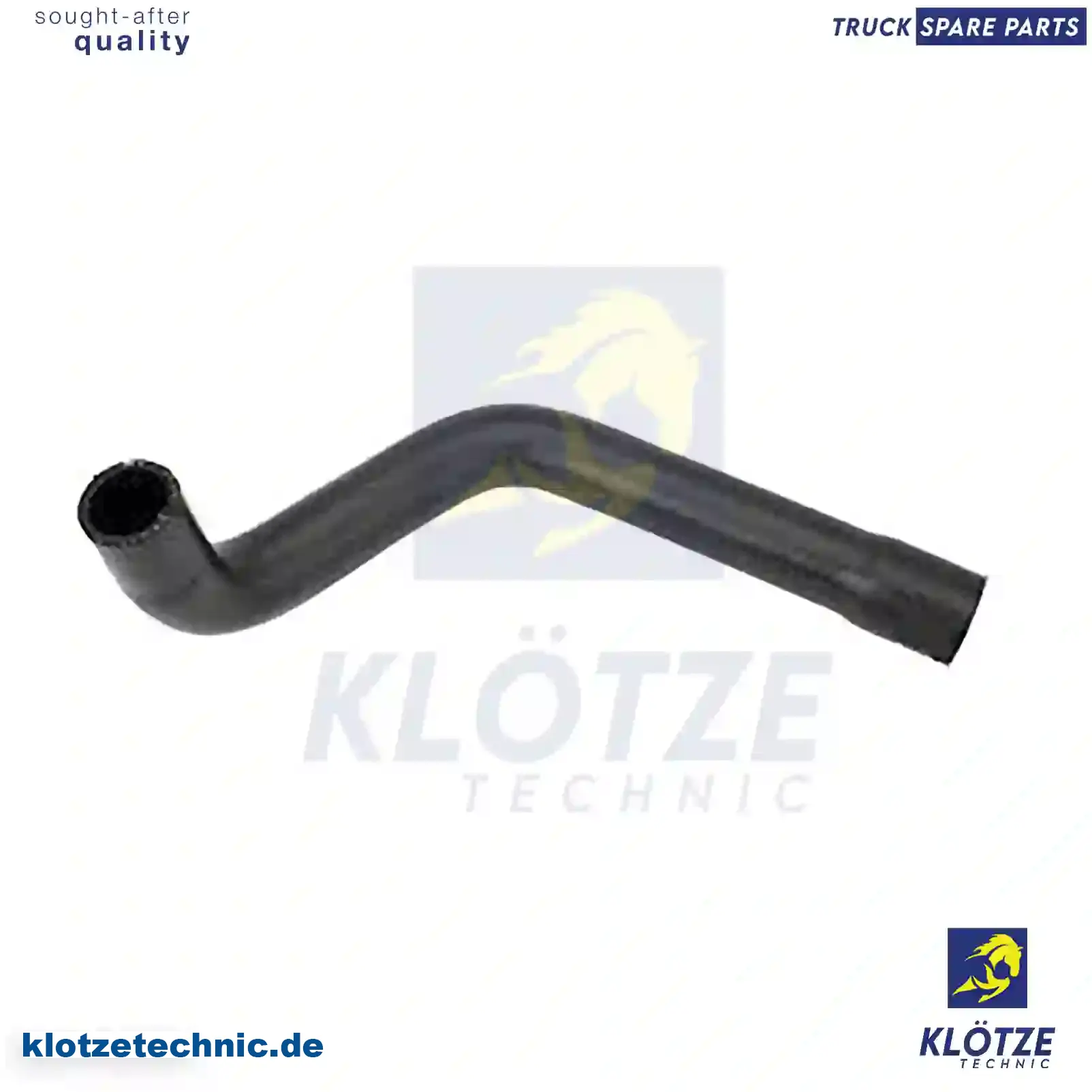 Radiator hose, 20542213, 3979793, ZG00585-0008 || Klötze Technic