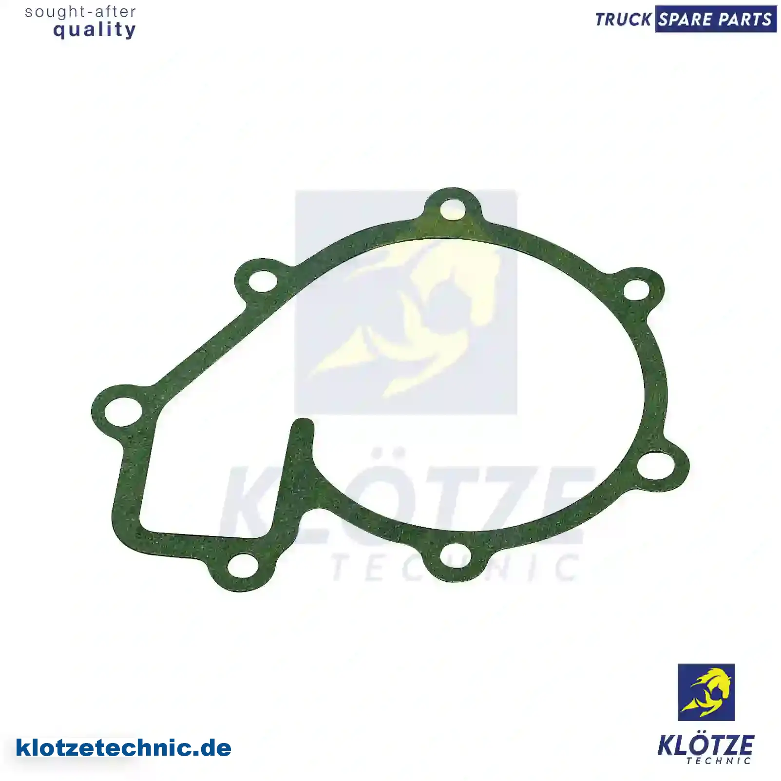 Gasket, water pump, 6012010380 || Klötze Technic