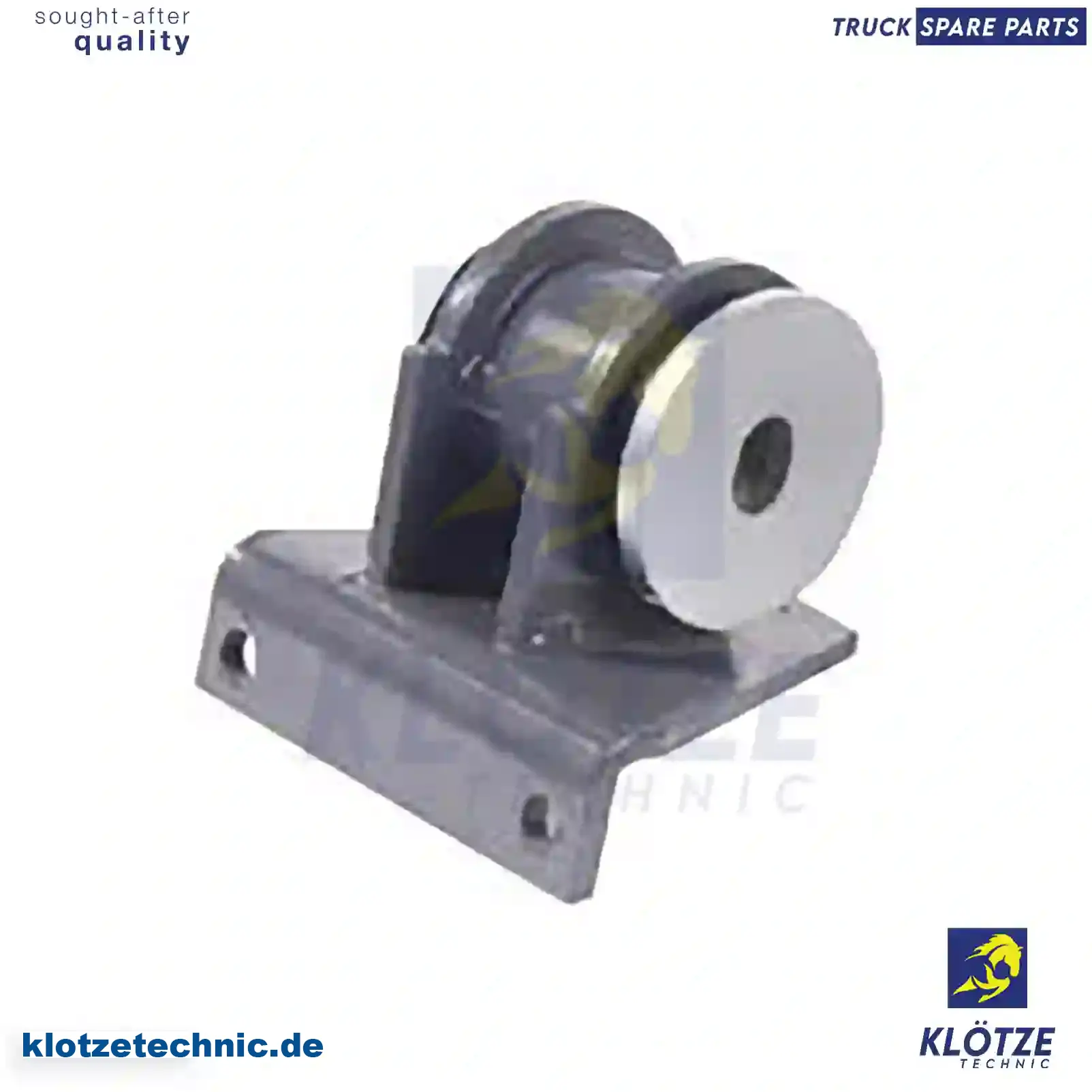 Rubber mounting, radiator, left, 81062250005, 2V5121313 || Klötze Technic