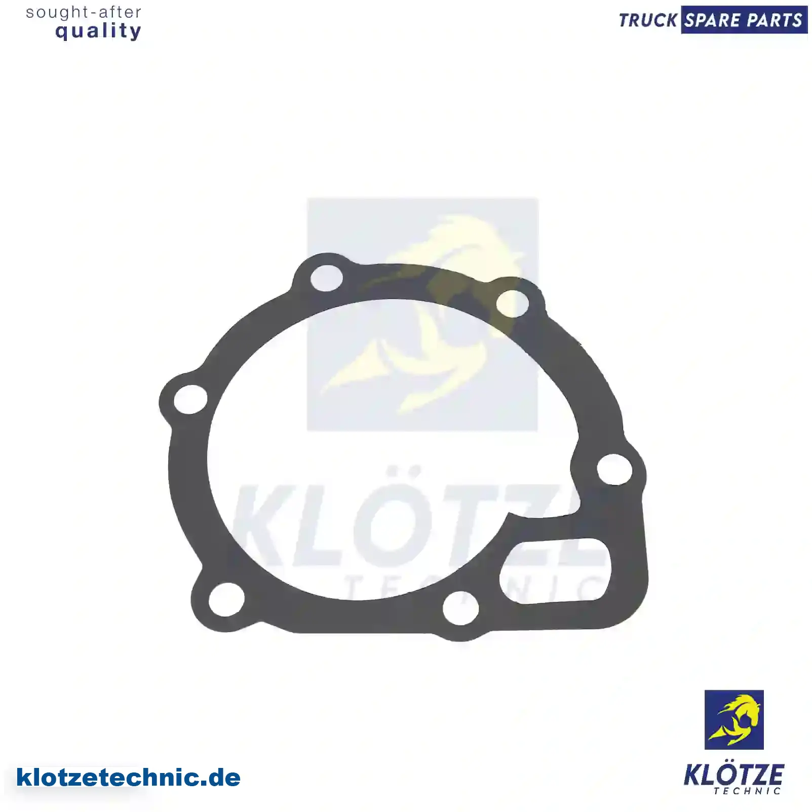 Gasket, water pump, 131236, 231795 || Klötze Technic