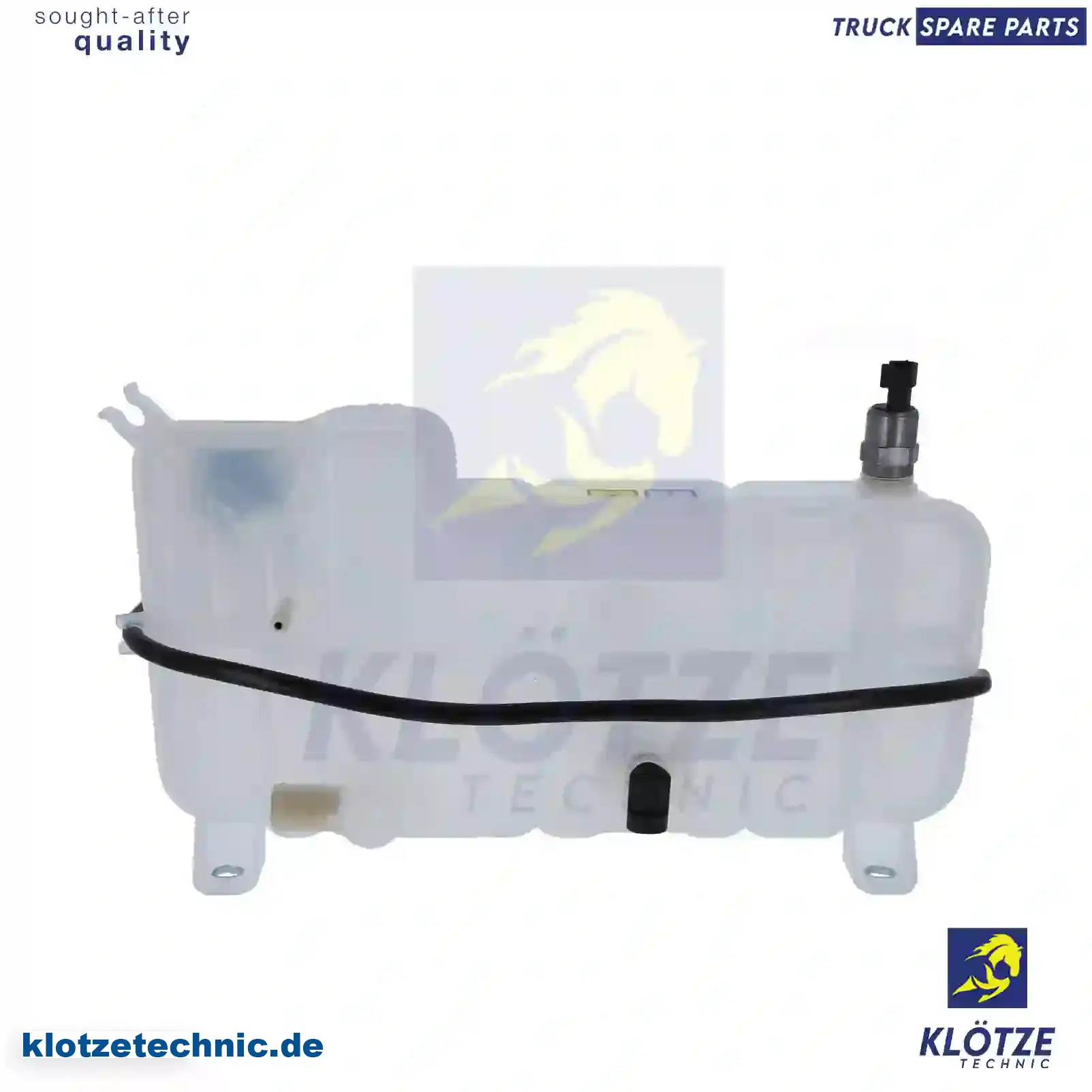 Expansion tank, with sensor, with cover, 504136607 || Klötze Technic