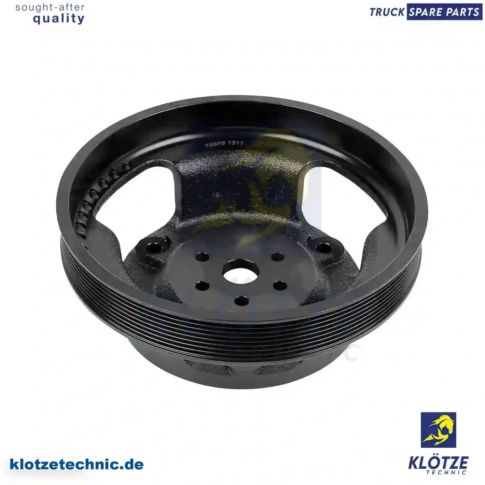 Pulley, crankshaft, 5410350312 || Klötze Technic