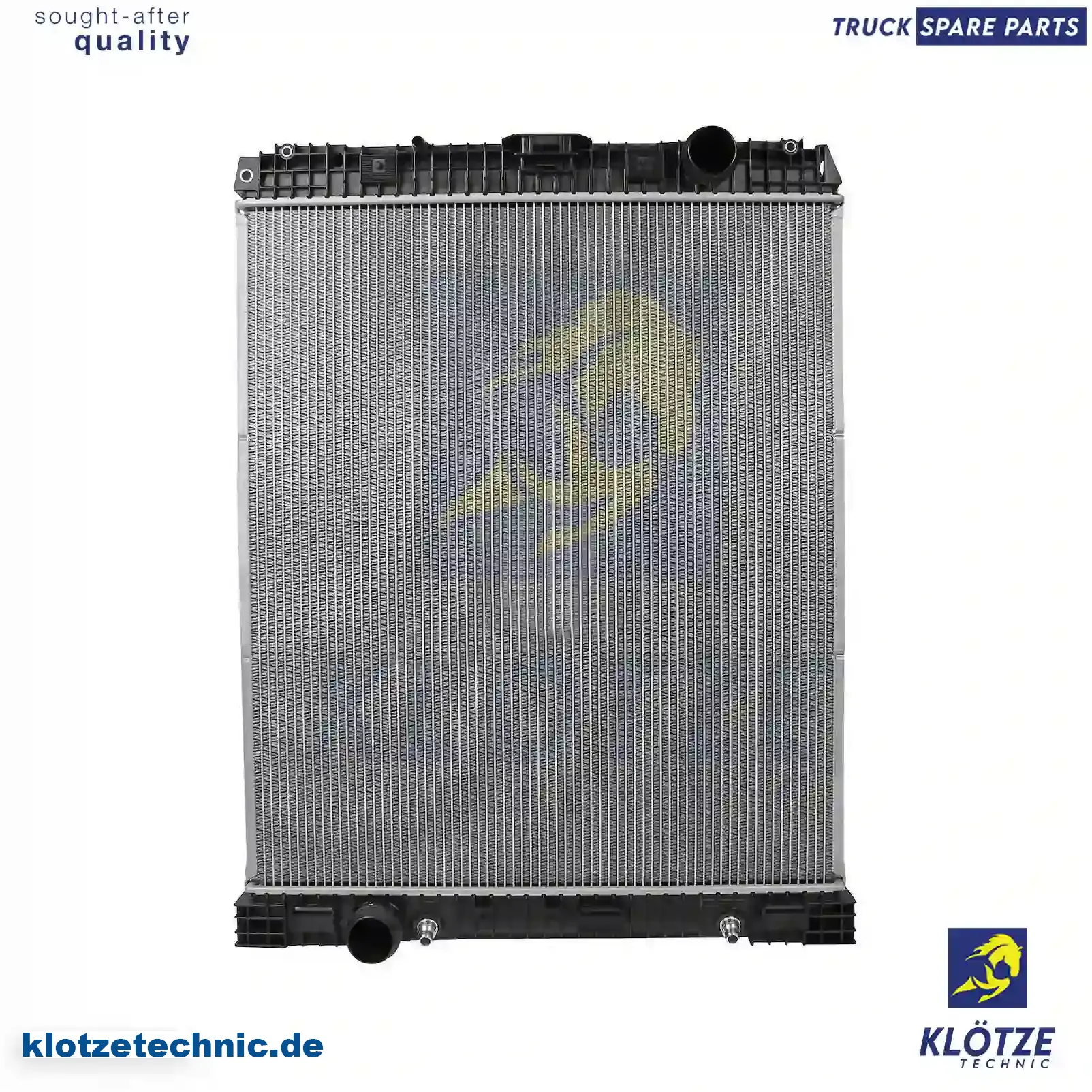 Radiator, without frame, 9405001203, 9405001303, 9405001403, 9405001503, 9405001603 || Klötze Technic