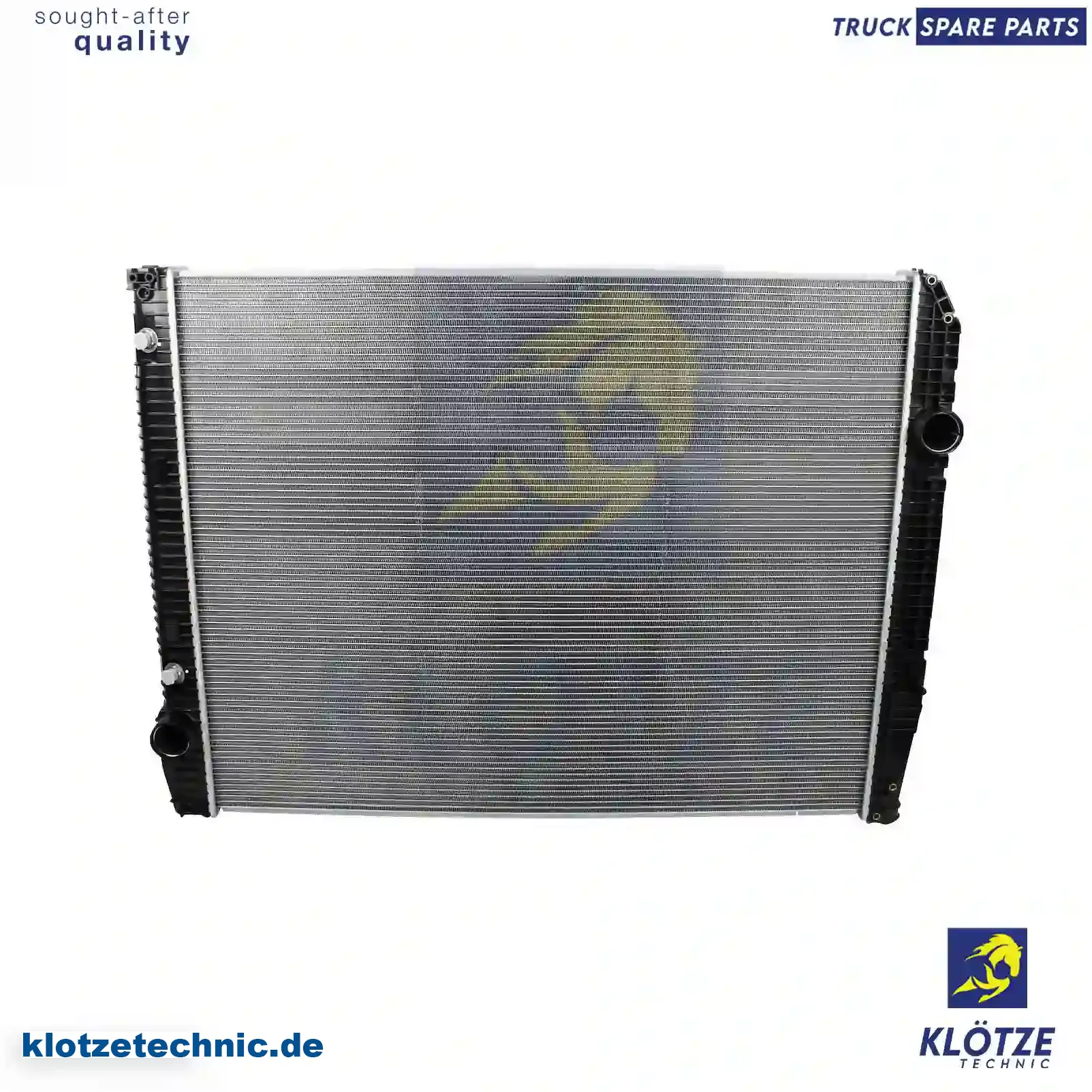 Radiator, without frame, 0025010101, 0025012201, 0025019301, 6295011201 || Klötze Technic