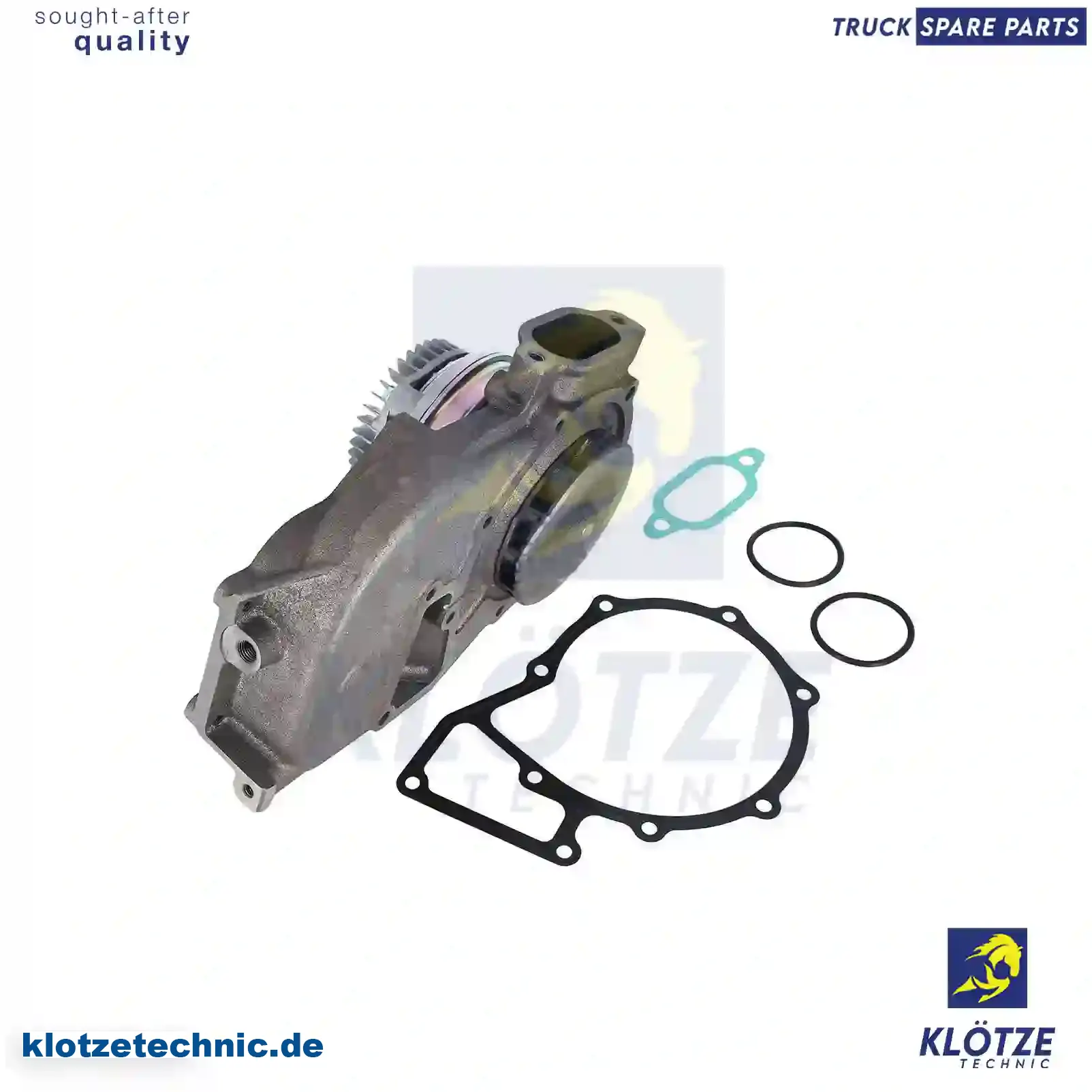 Water pump, with electromagnetic clutch, 5412001801, 5412002701, ZG00767-0008 || Klötze Technic