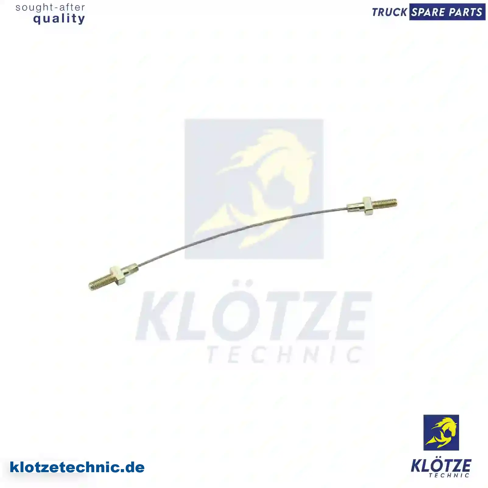 Control wire, belt tensioner, 471677, 477312, ZG01004-0008 || Klötze Technic