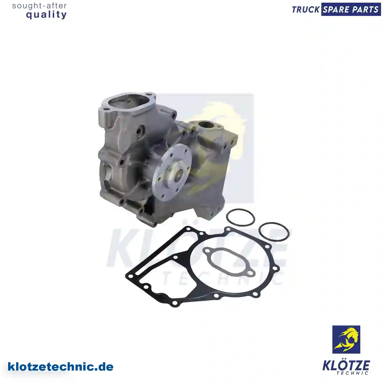 Water pump, 4602000201, 4602000701, 4602001301 || Klötze Technic