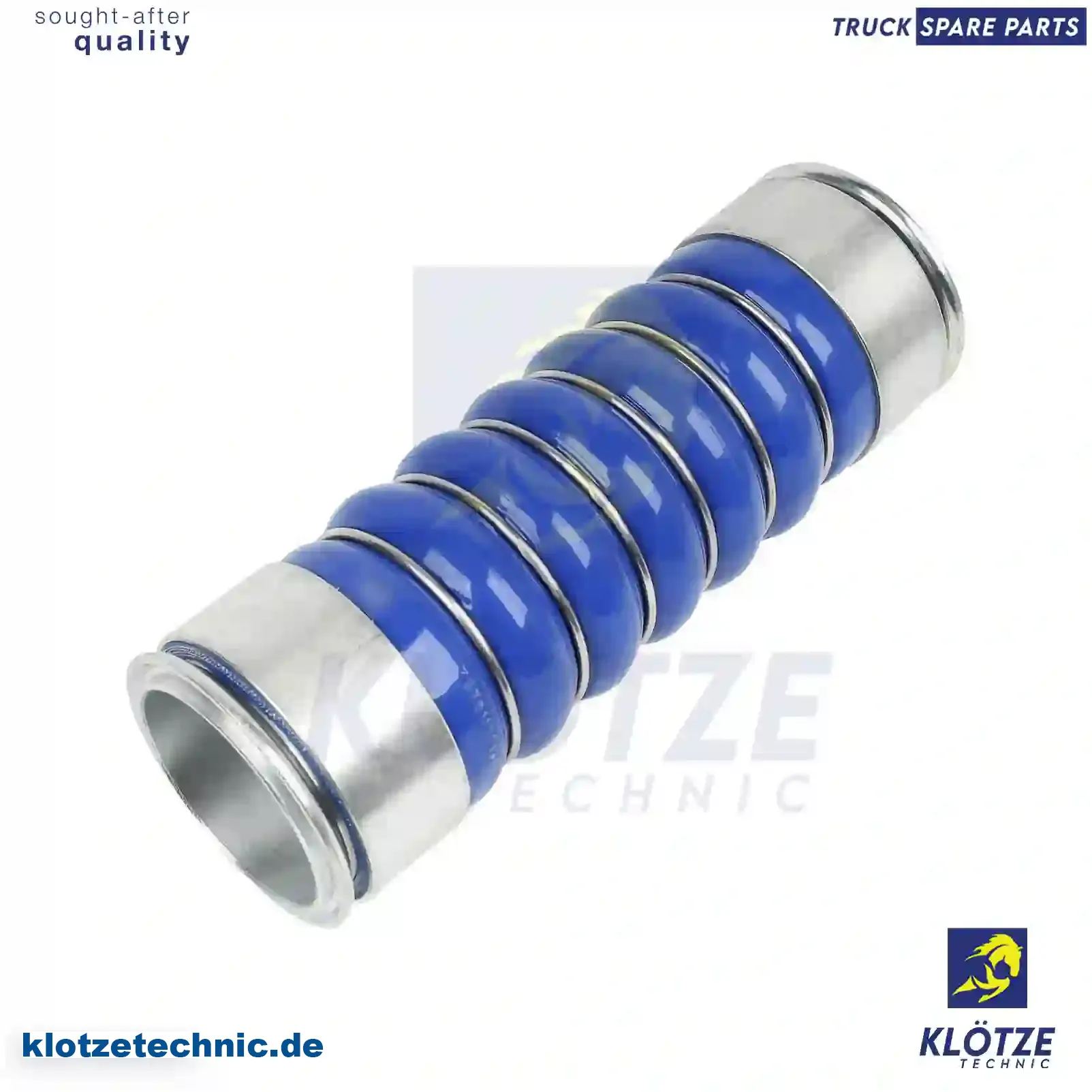 Charge air hose, 1675097, 1675579, 1676744, 20441625, 476828, ZG00291-0008 || Klötze Technic