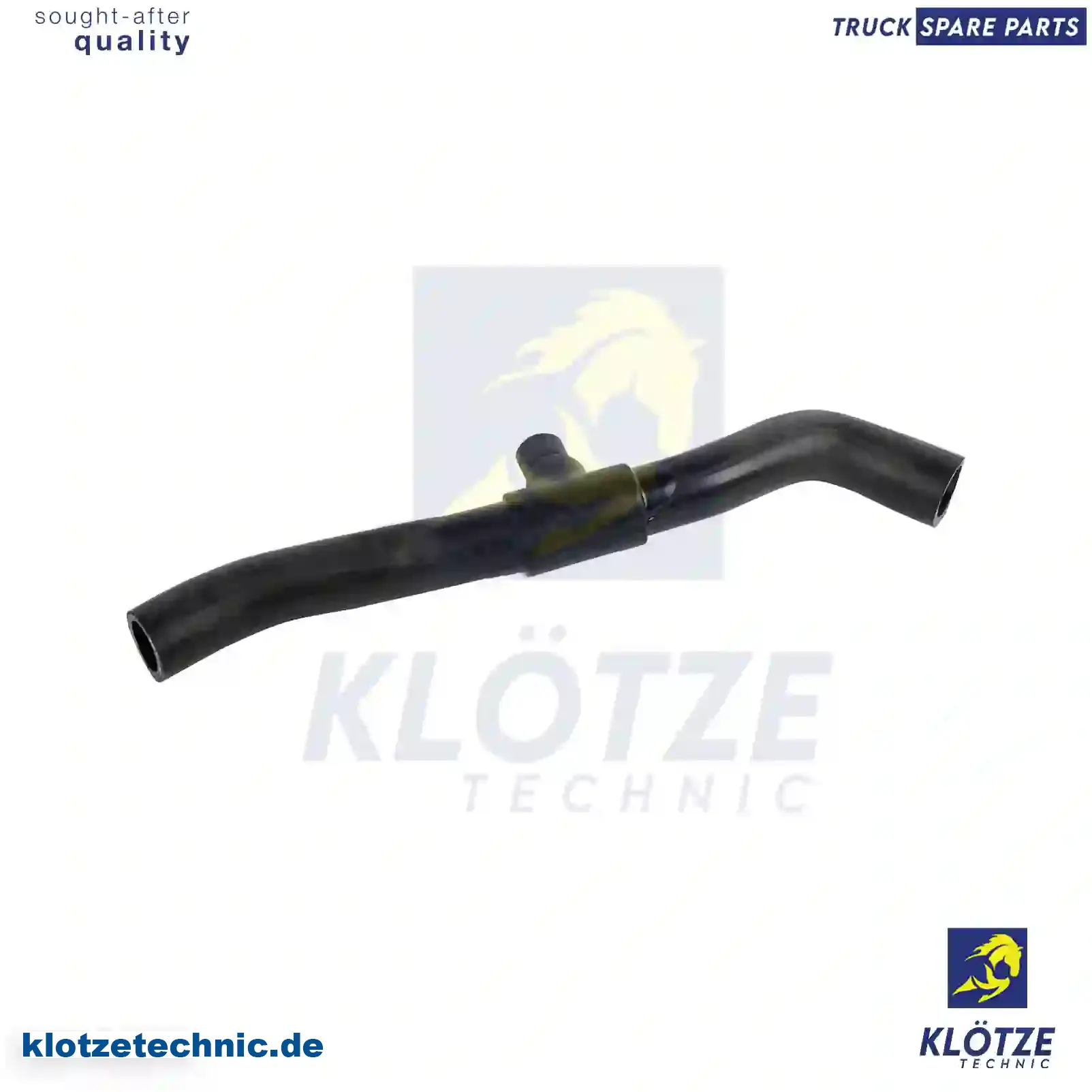 Radiator hose, 6205012082, ZG00588-0008, || Klötze Technic