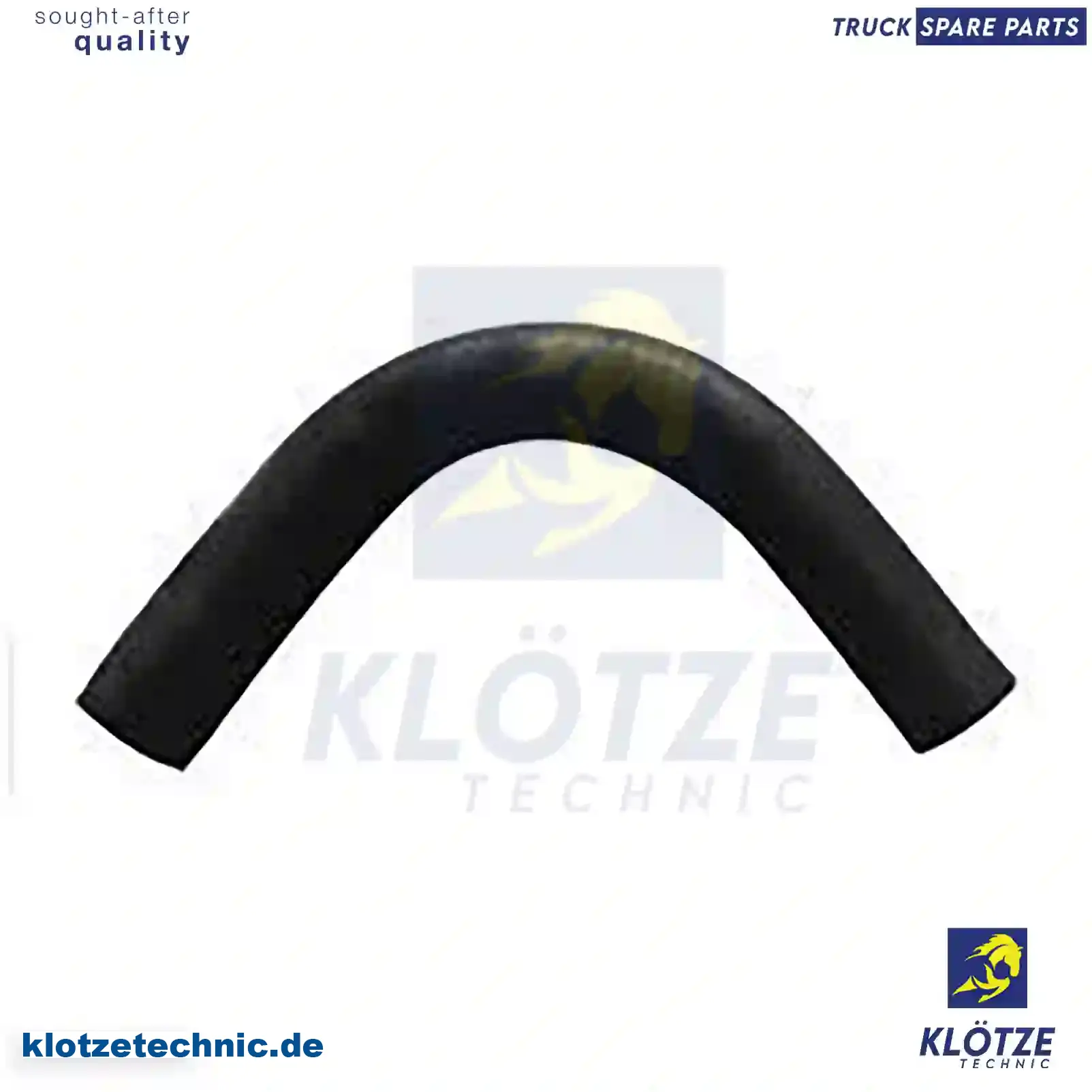 Radiator hose, 3875011482 || Klötze Technic