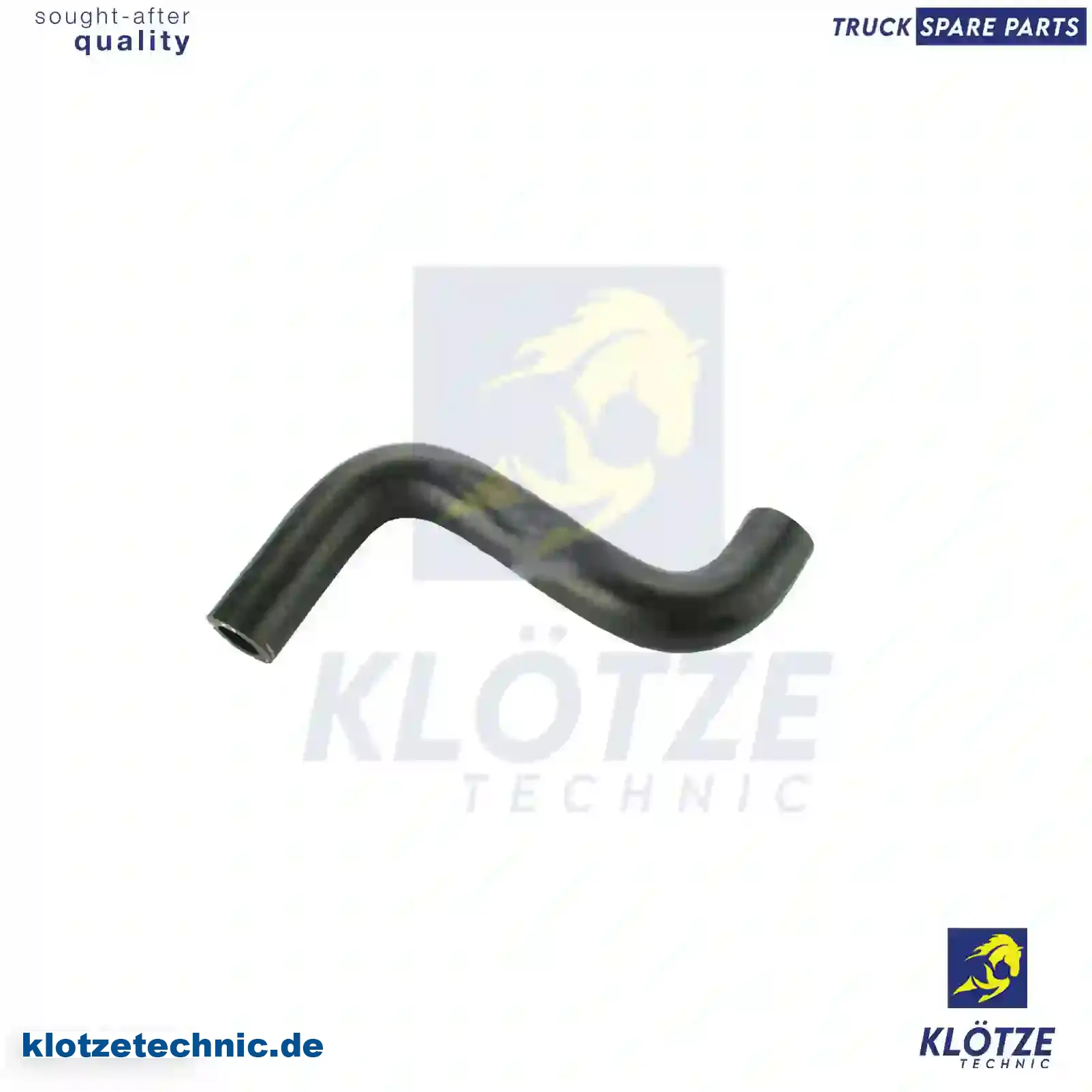 Radiator hose, 3875011682 || Klötze Technic