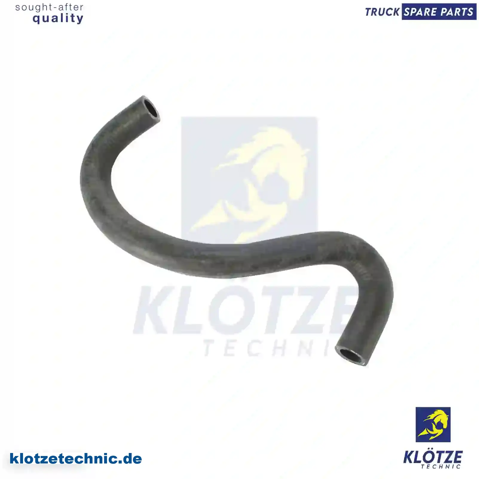 Radiator hose, 6555011482 || Klötze Technic