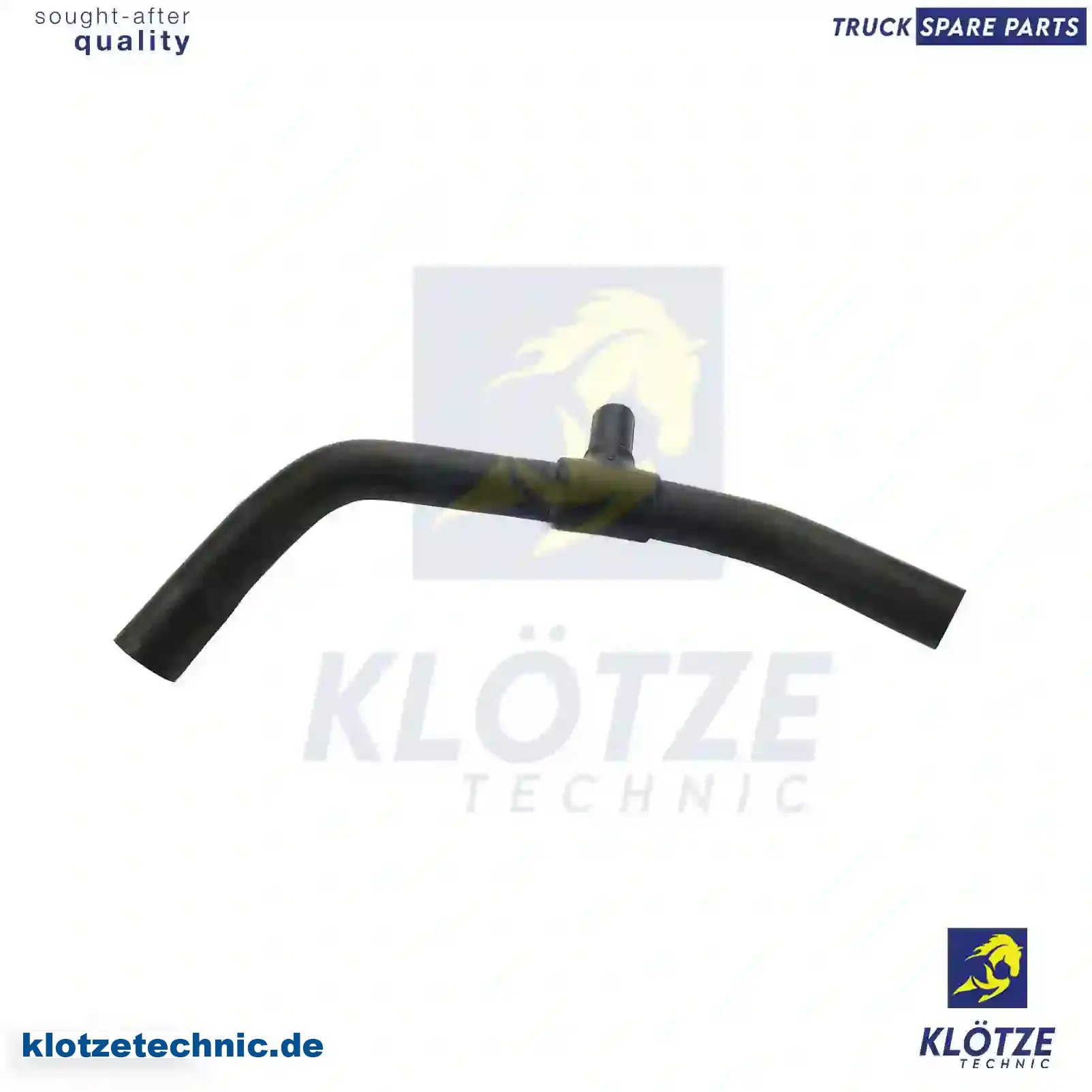 Radiator hose, 6555013082, , || Klötze Technic