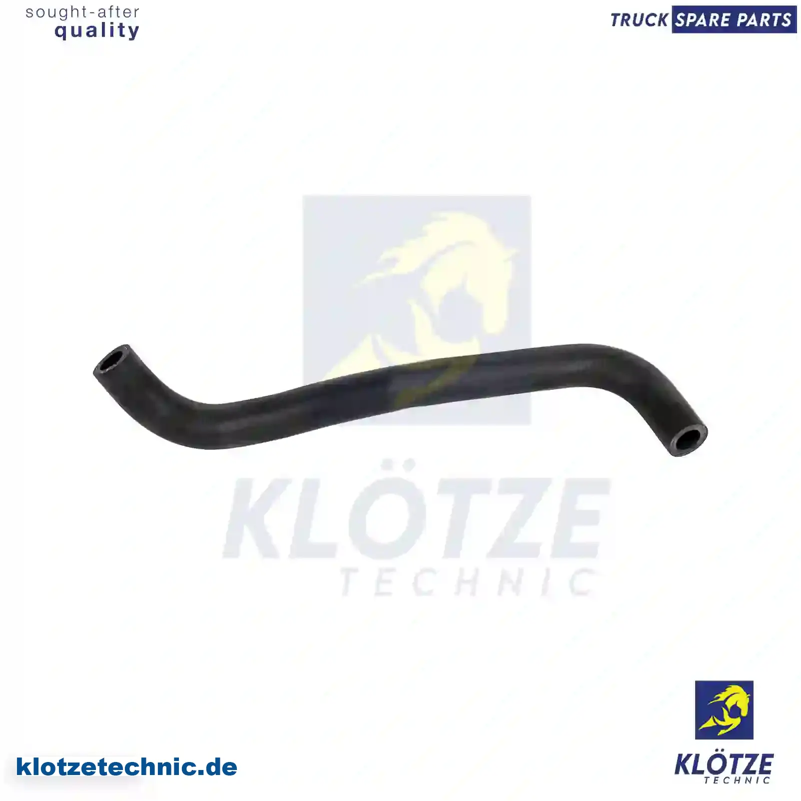 Radiator hose, 6555012082 || Klötze Technic