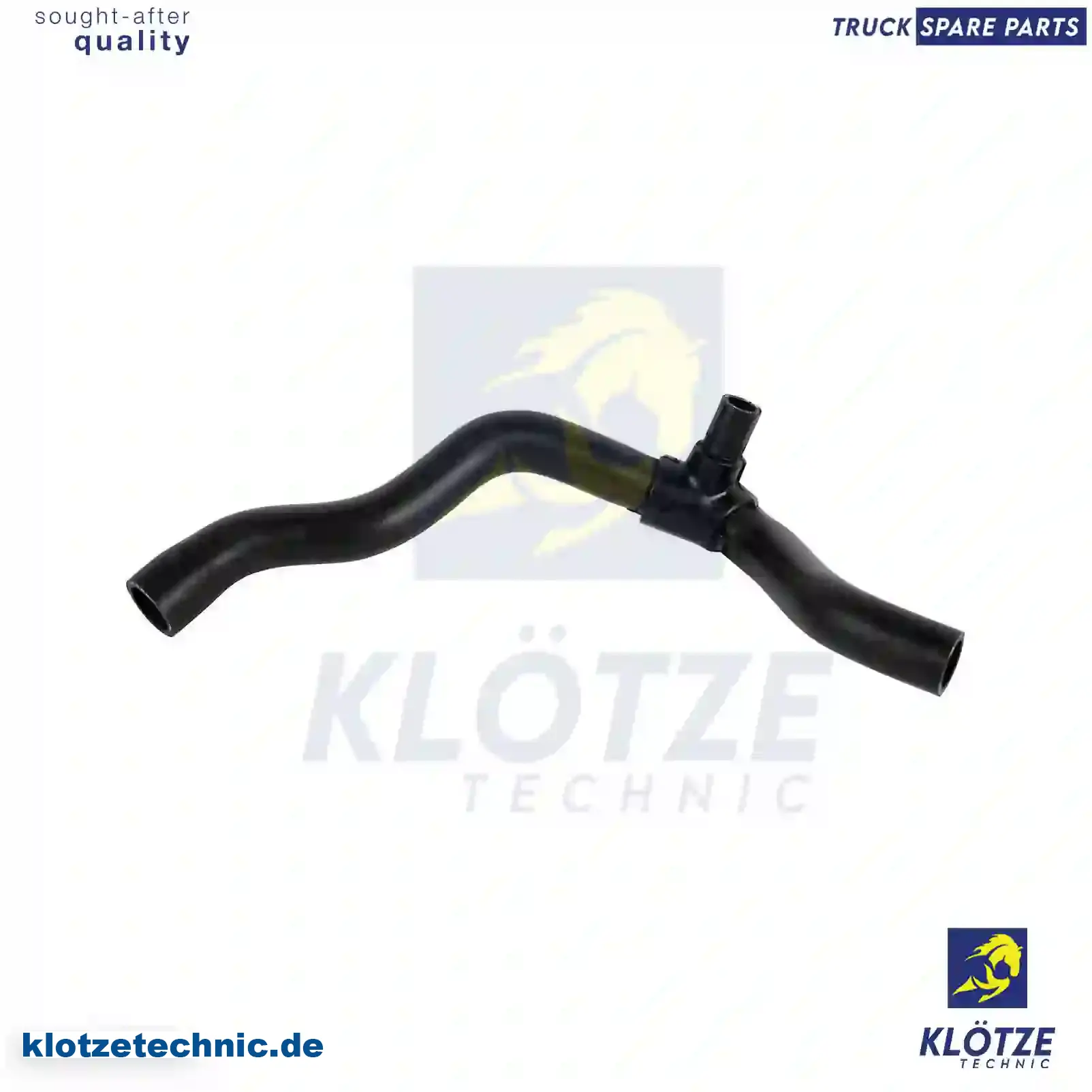 Radiator hose, 6525012282, , || Klötze Technic