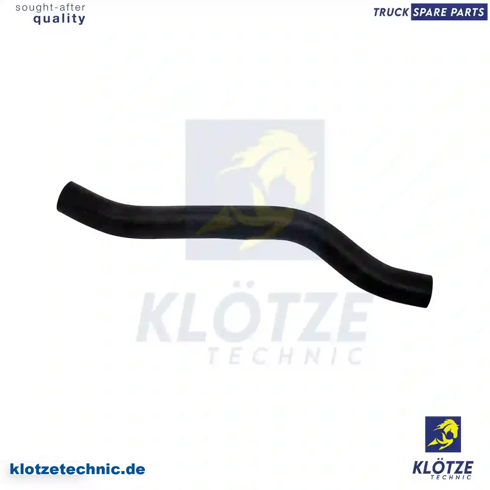 Radiator hose, 9425010782, ZG00598-0008 || Klötze Technic