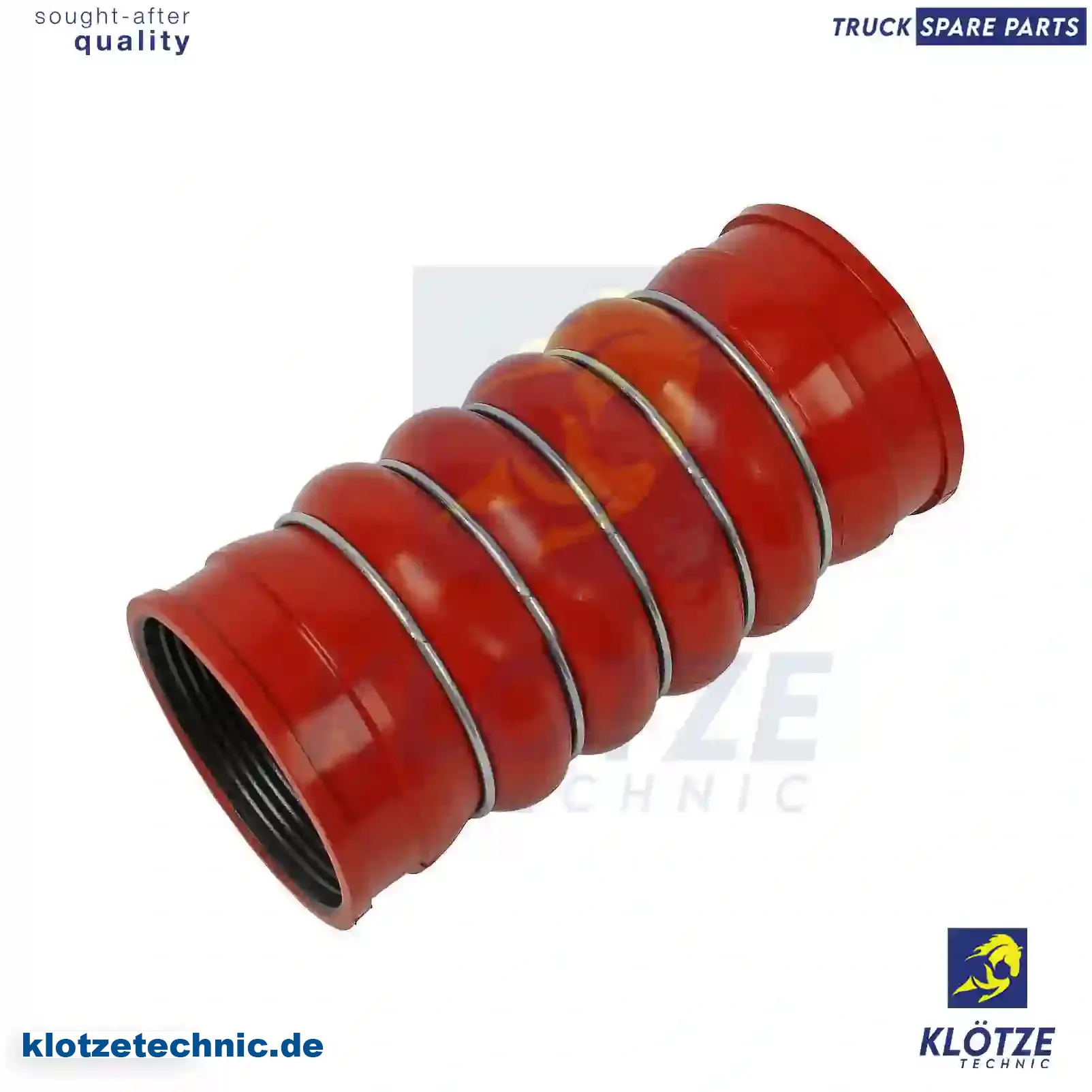 Charge air hose, 0005010082, 0005010182, 0005016082, 0005016182, 0015016182, 0015017982, 0015018082, ZG00301-0008 || Klötze Technic