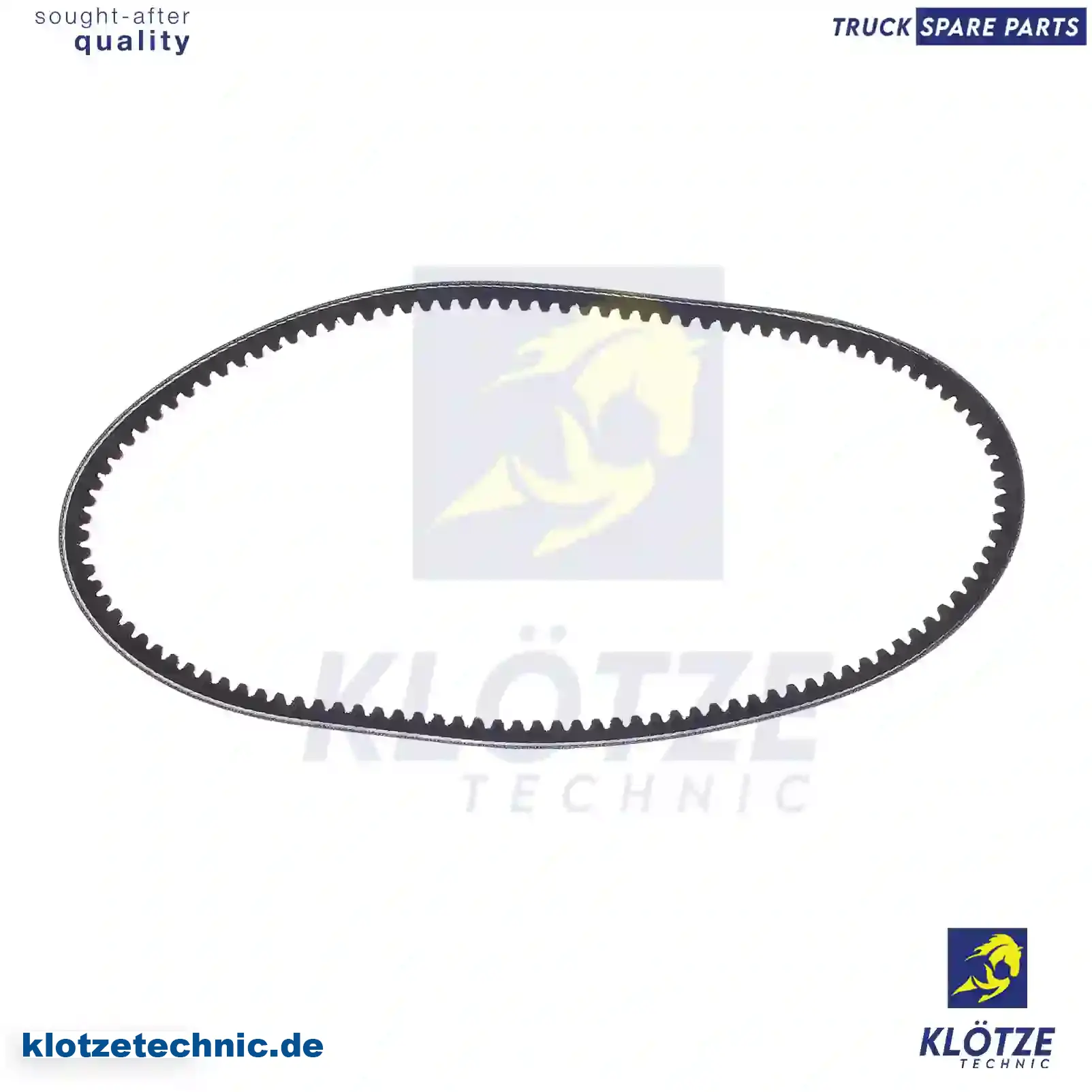 V-belt, 01168318, 1168318, 98466077, 0059975292, 0069971192, 0079970492 || Klötze Technic