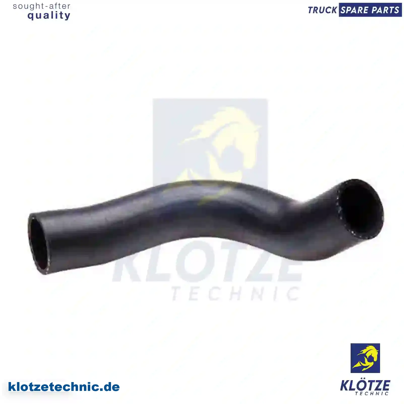 Radiator hose, 9405010782, ZG00599-0008 || Klötze Technic