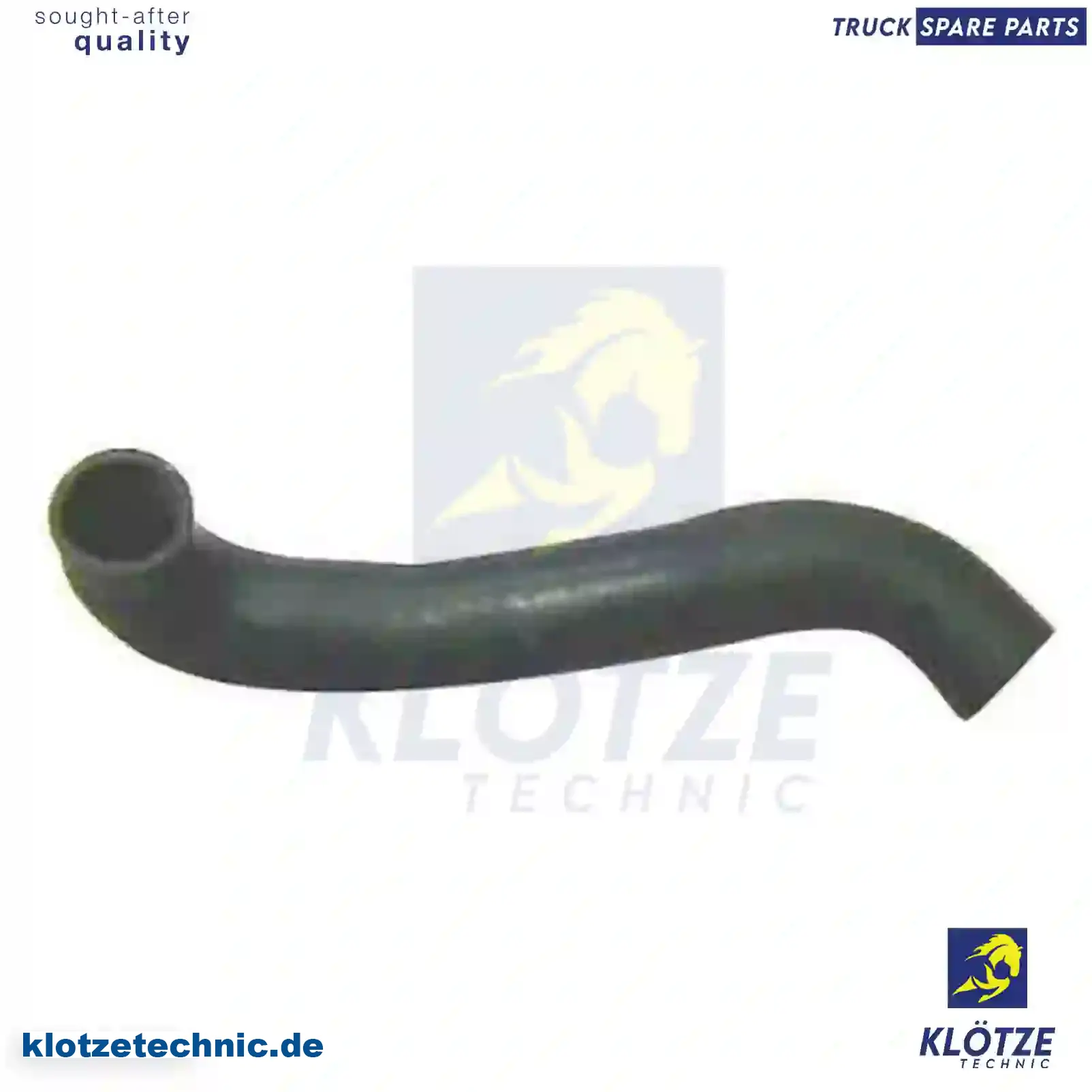 Radiator hose, 9405010982, ZG00600-0008 || Klötze Technic