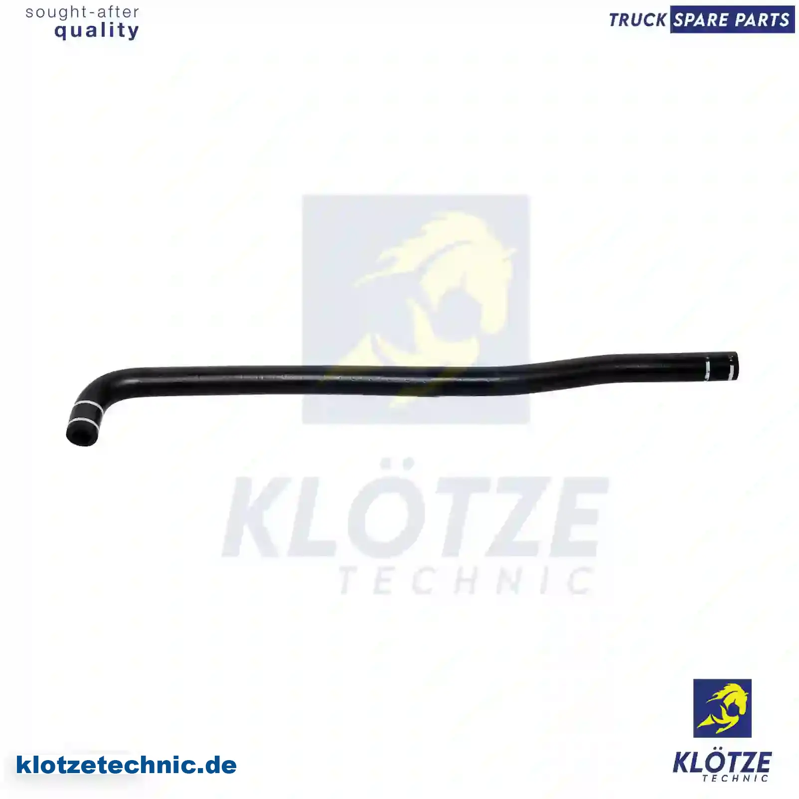 Hose, engine breather, 9405011782, ZG00422-0008 || Klötze Technic