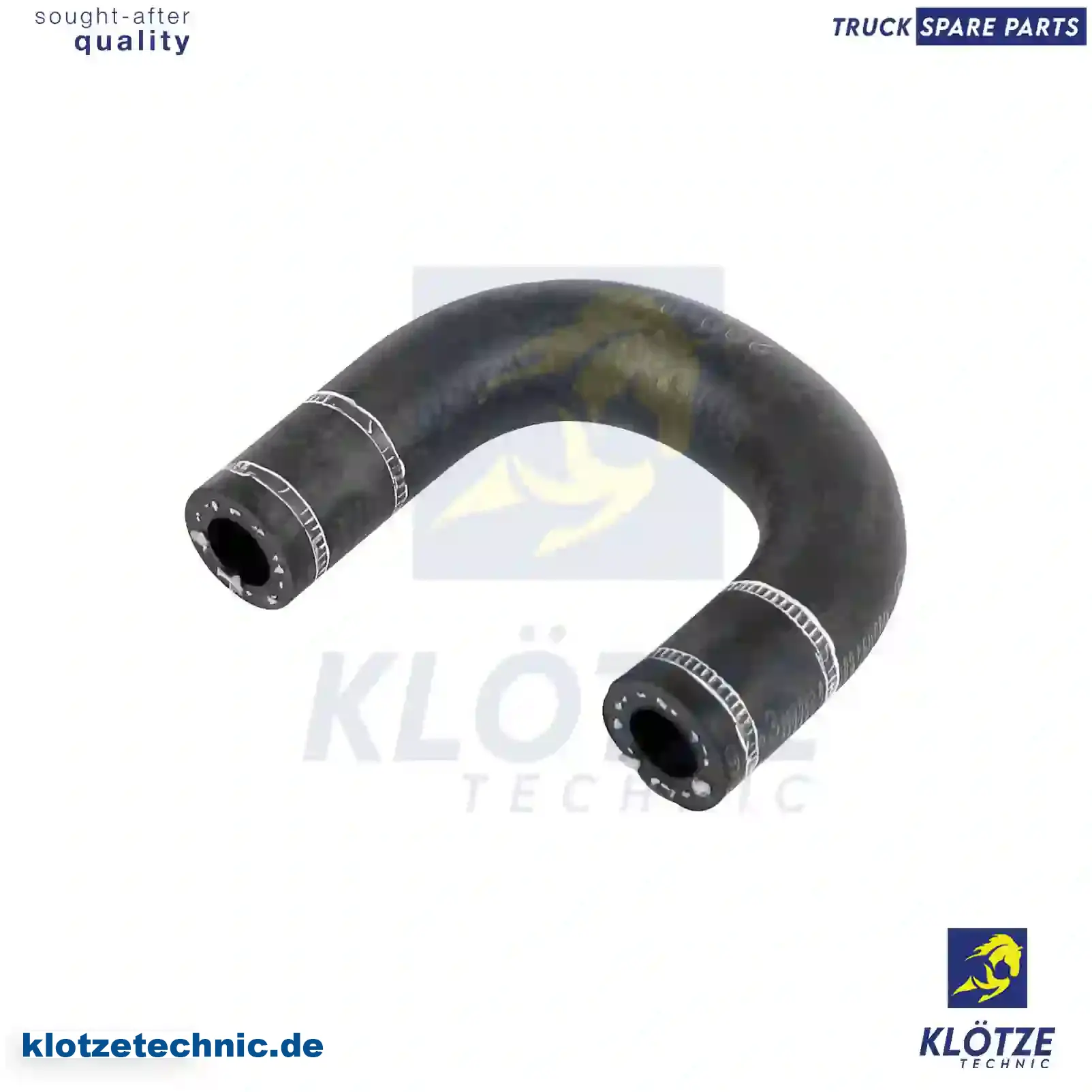 Radiator hose, 9405011682, 9405012882, ZG00604-0008 || Klötze Technic