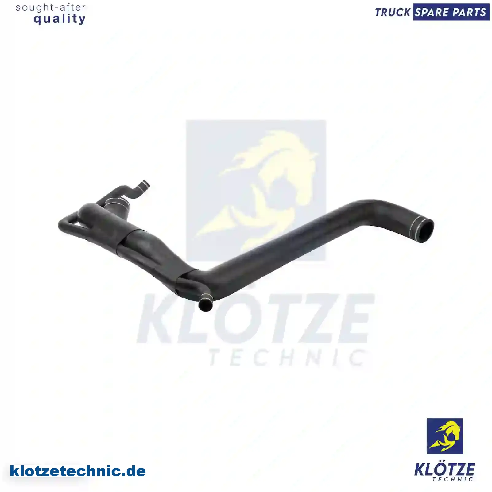 Radiator hose, 9705010182, 9705011282, || Klötze Technic