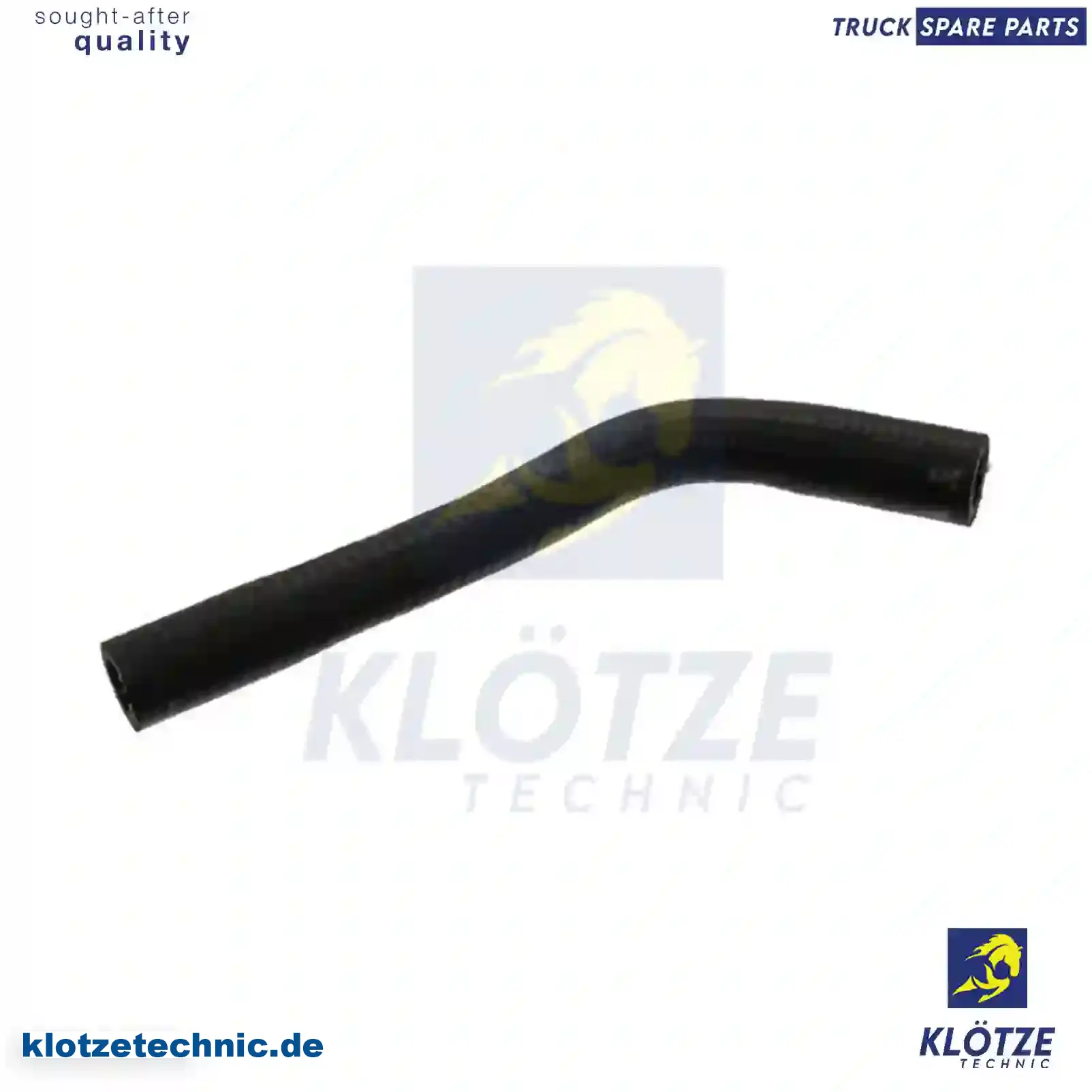 Radiator hose, 9065010782, ZG00610-0008 || Klötze Technic