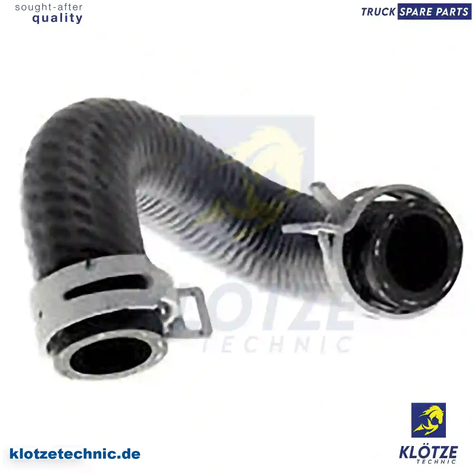 Radiator hose, 6512000882, 6512 || Klötze Technic