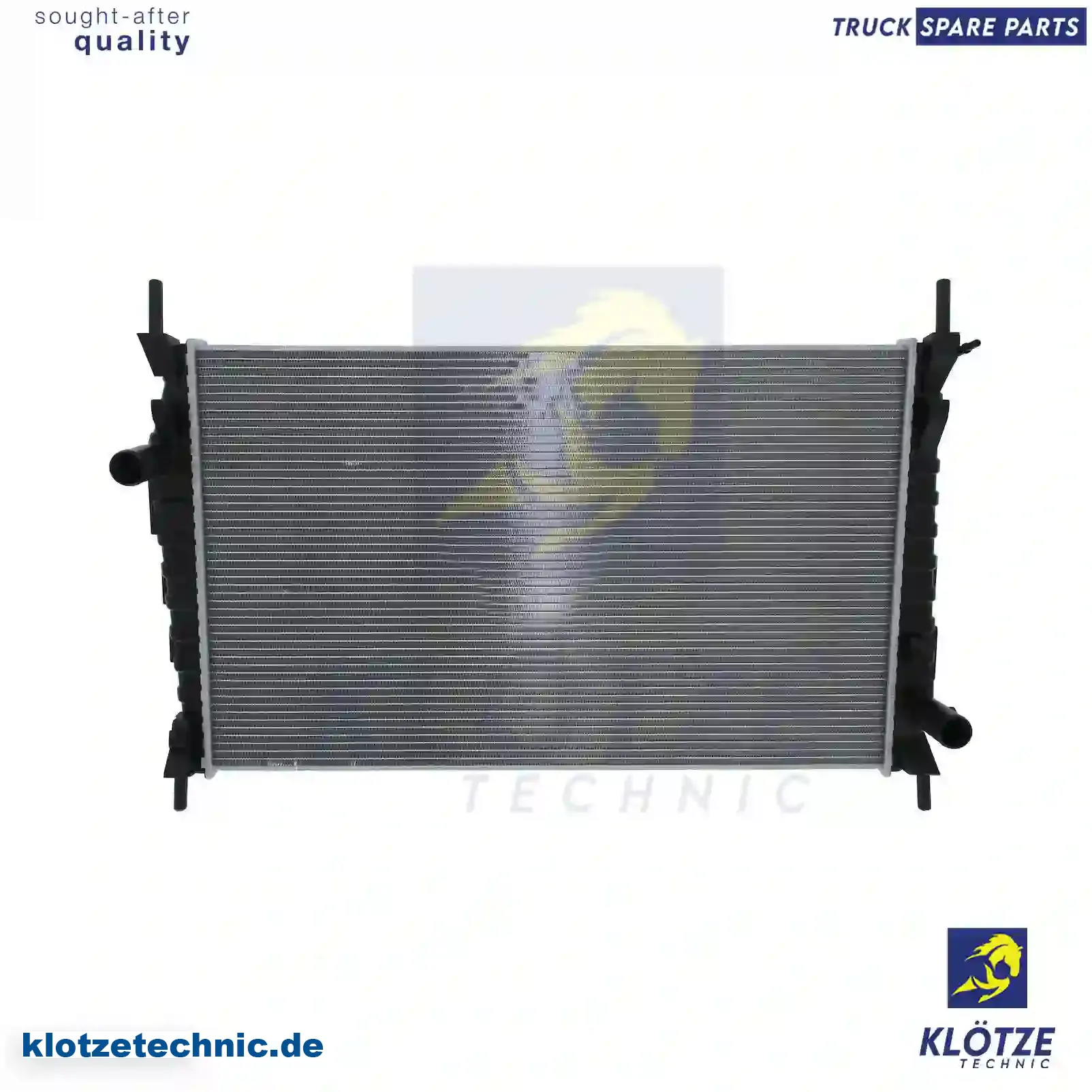 Radiator, 1485393, 4933940, 4944631, 8C16-8005-AA, 8C16-8005-AB, 8C16-8005-AC || Klötze Technic