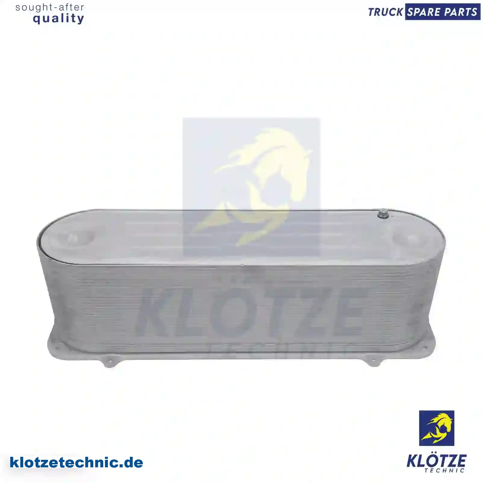 Intercooler, 51095007160, 51095007168, 51095007196 || Klötze Technic