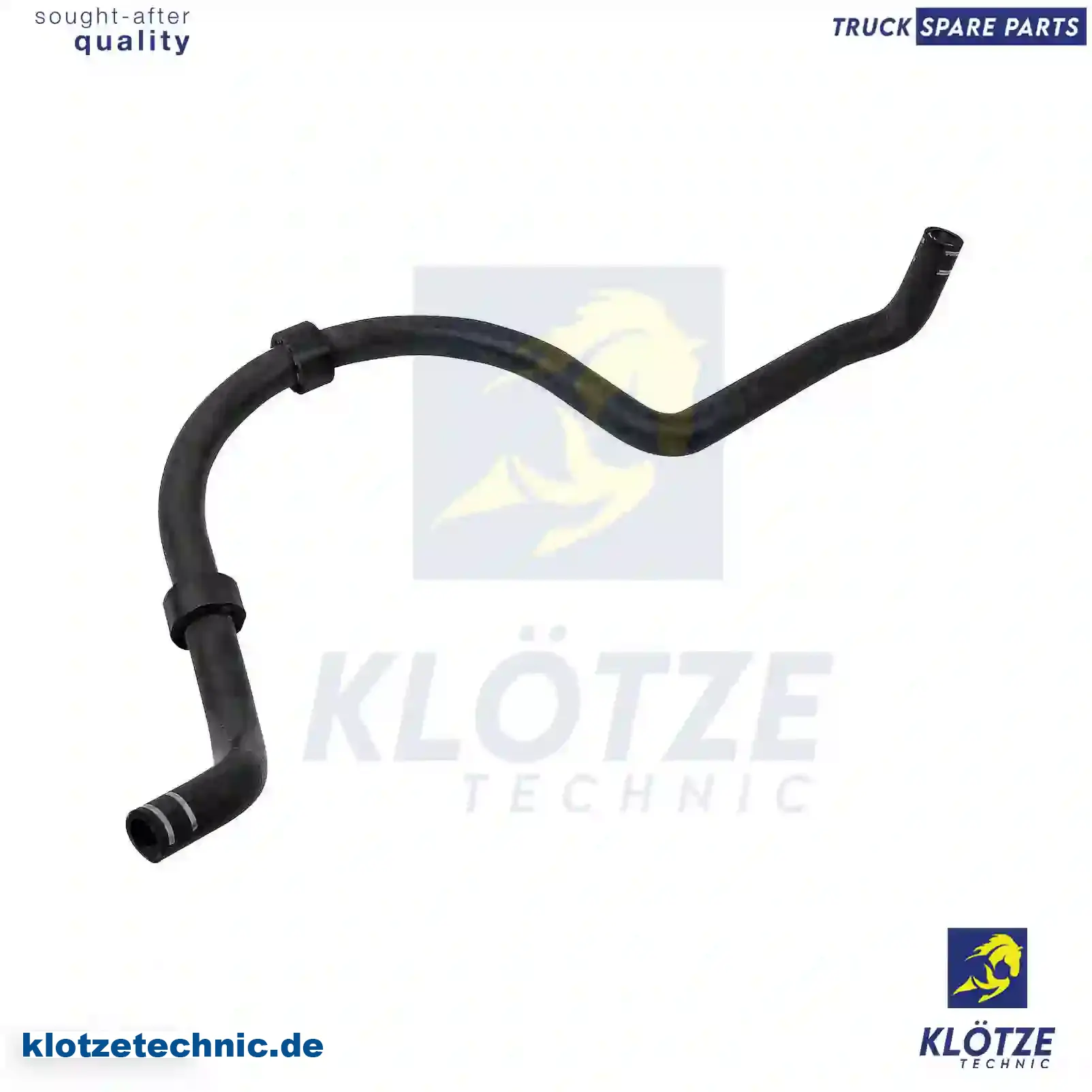 Radiator hose, 41227336 || Klötze Technic