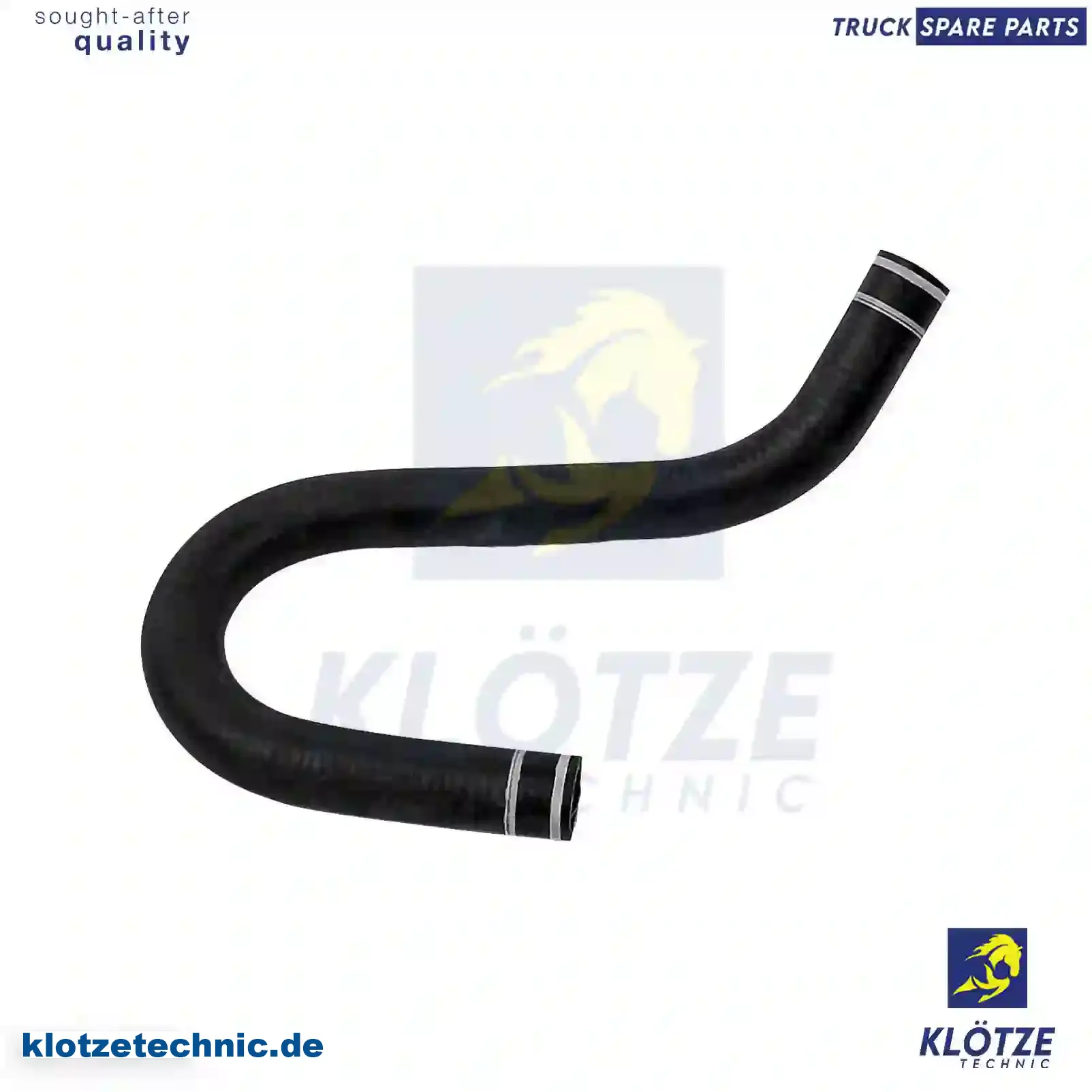 Radiator hose, 41227337 || Klötze Technic