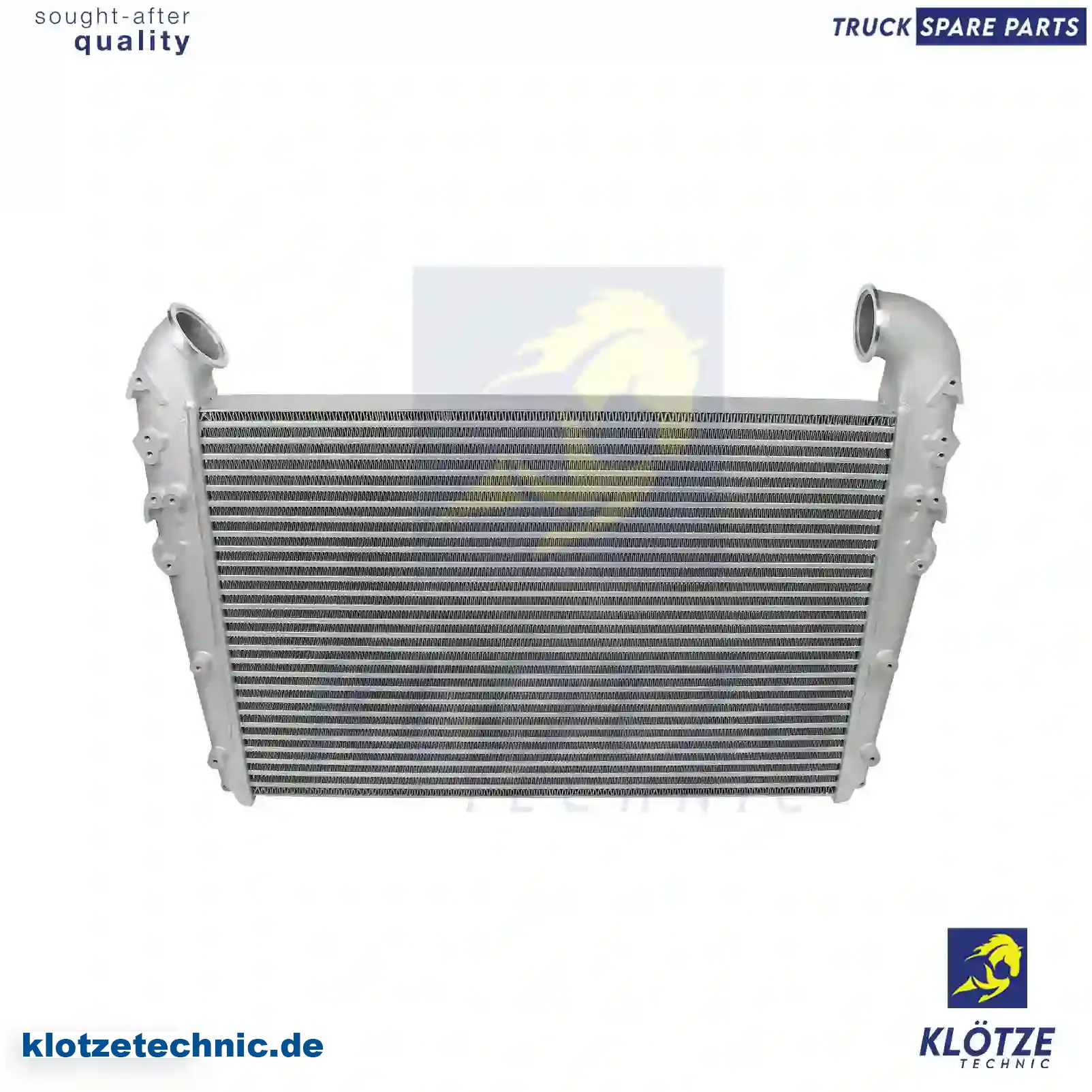 Intercooler, 10570480, 10571470, 1365209, 1400937, 1516489, 1570480, 1571469, 1571470, 516489, 570480, 571469, 571470 || Klötze Technic