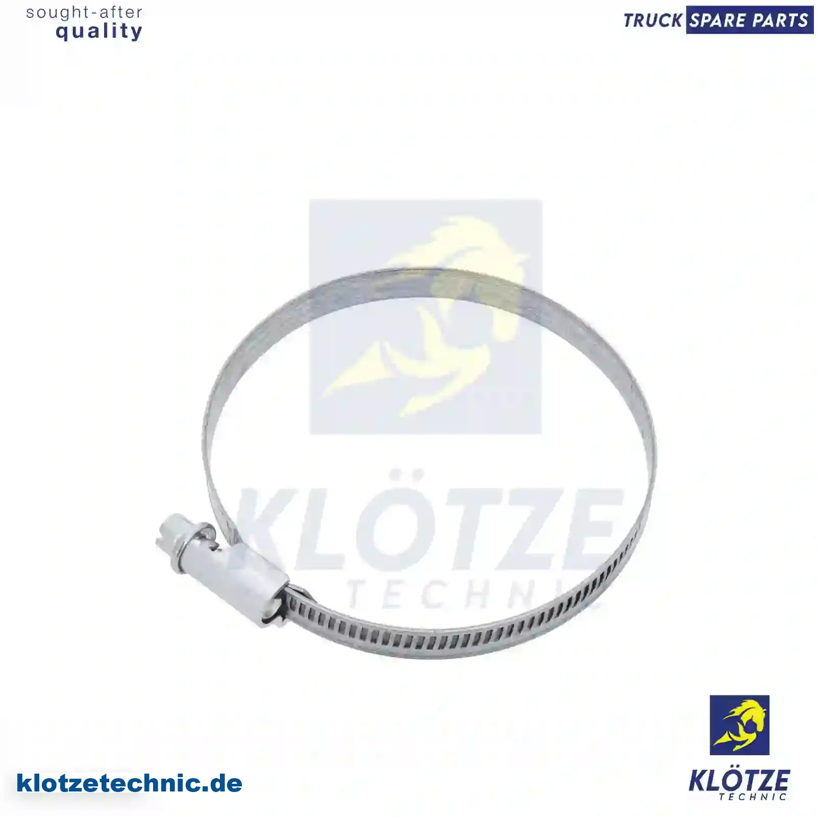 Hose clamp, 0522159, 522159, 7400943480, 943480, 967765, 980134, 980135, 992088, 992089, 993980, ZG00449-0008 || Klötze Technic