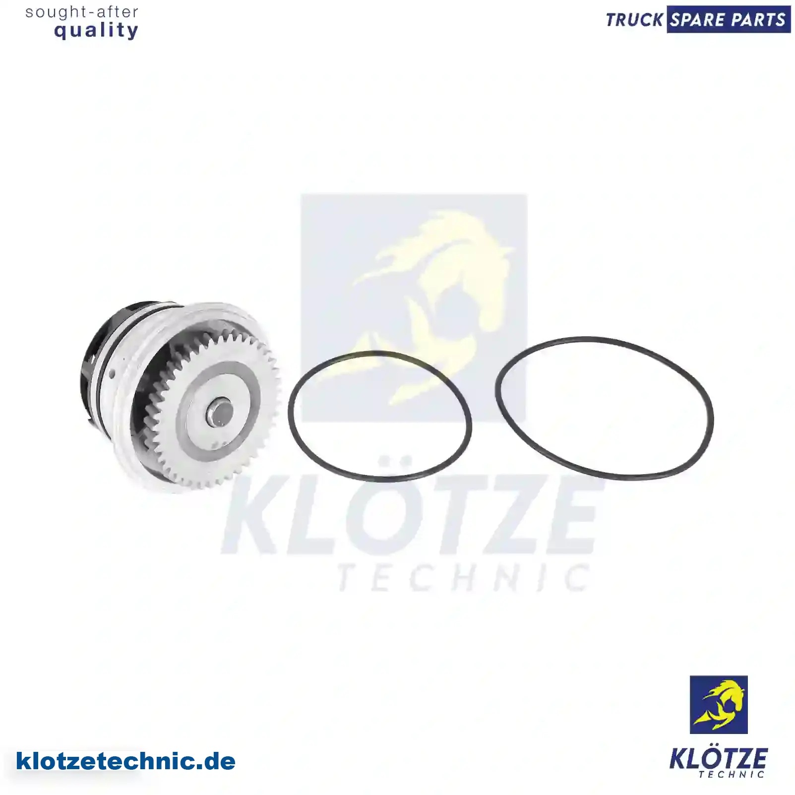 Water pump, with seal rings, 062121010, 062121010SK || Klötze Technic