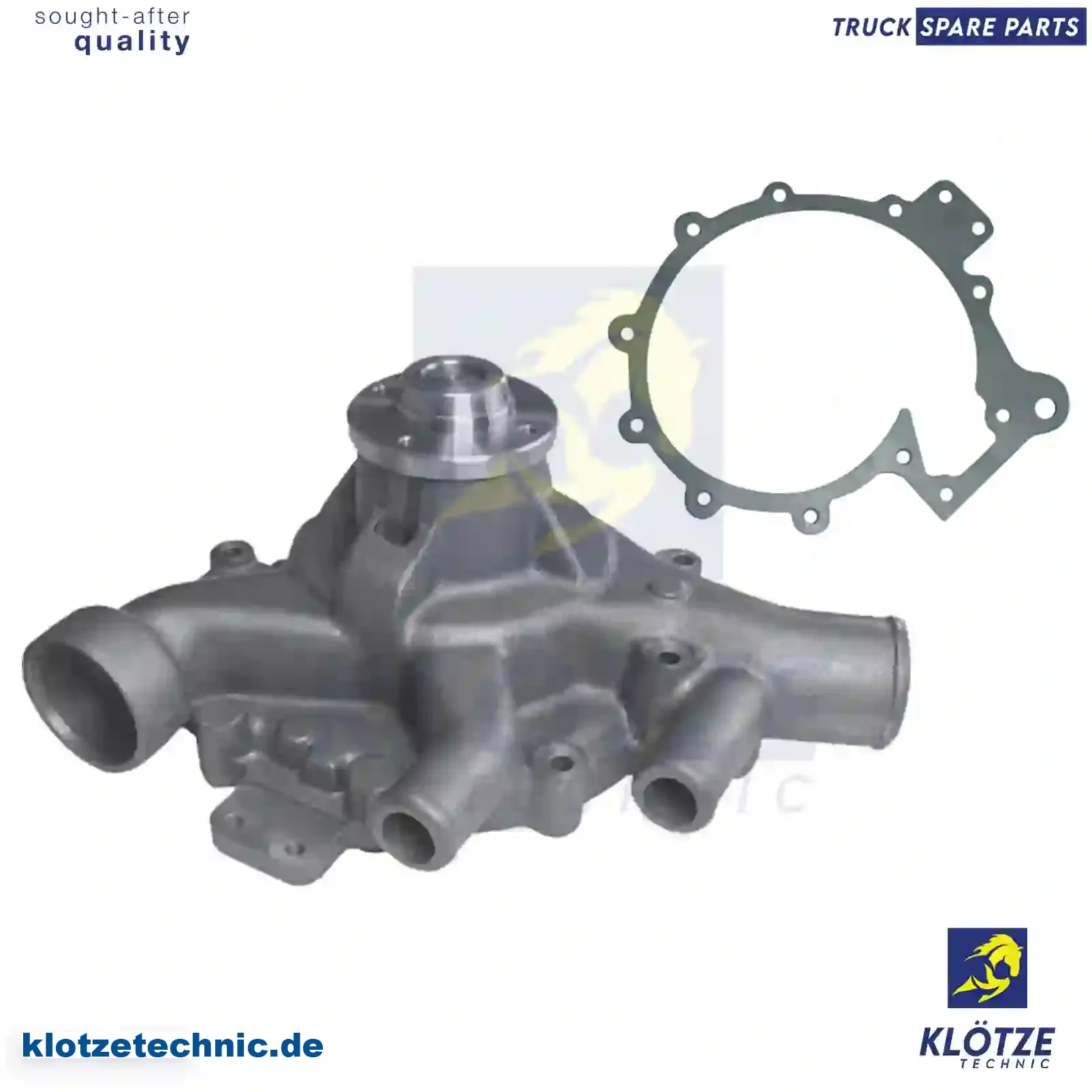 Water pump, 0683338, 0683338A, 0683338R, 683338, 683338R, 683338, ZG00735-0008 || Klötze Technic