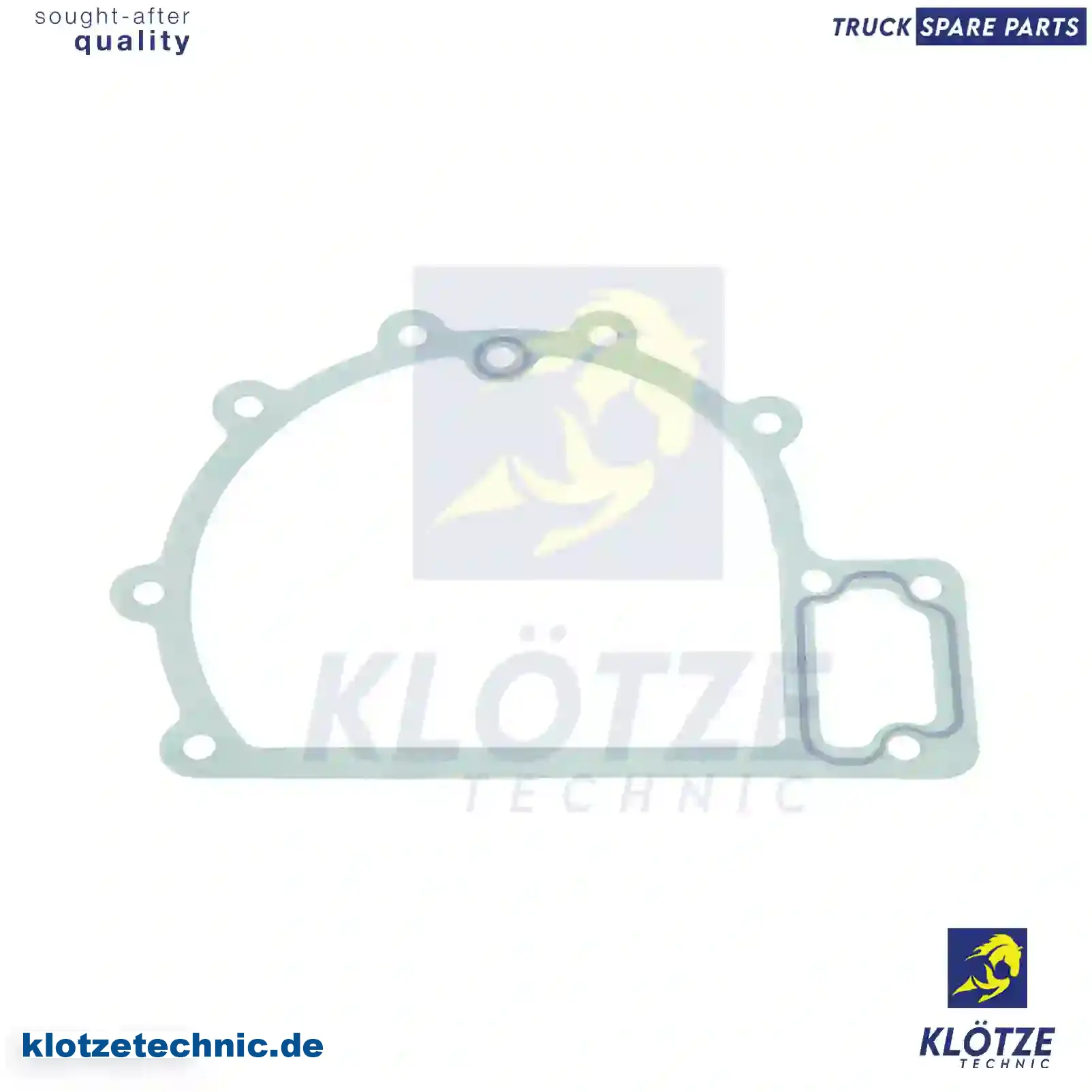 Gasket, water pump, 1205401, ZG01327-0008 || Klötze Technic