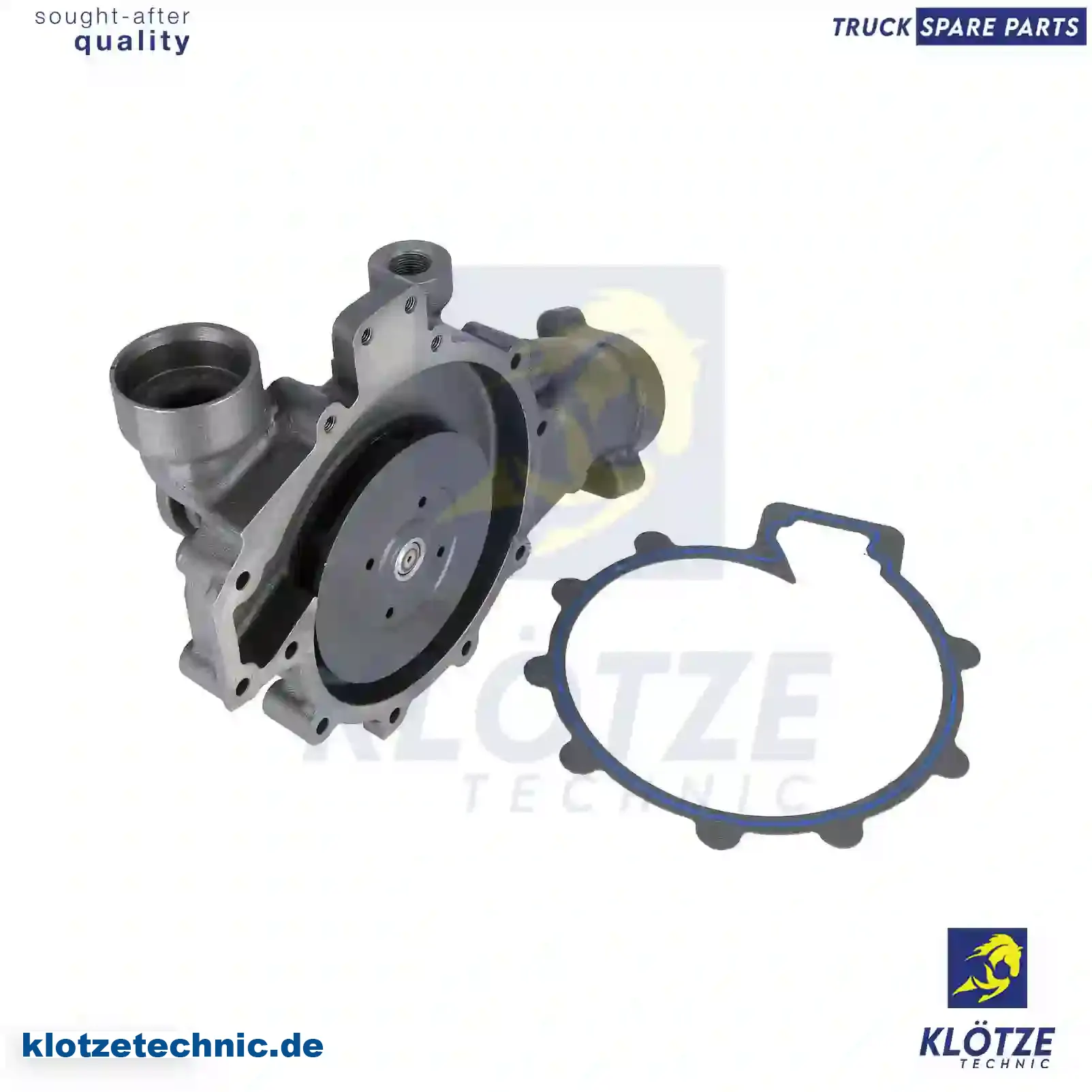 Water pump, 1734841, 1734841A, 1734841R, ZG00743-0008 || Klötze Technic