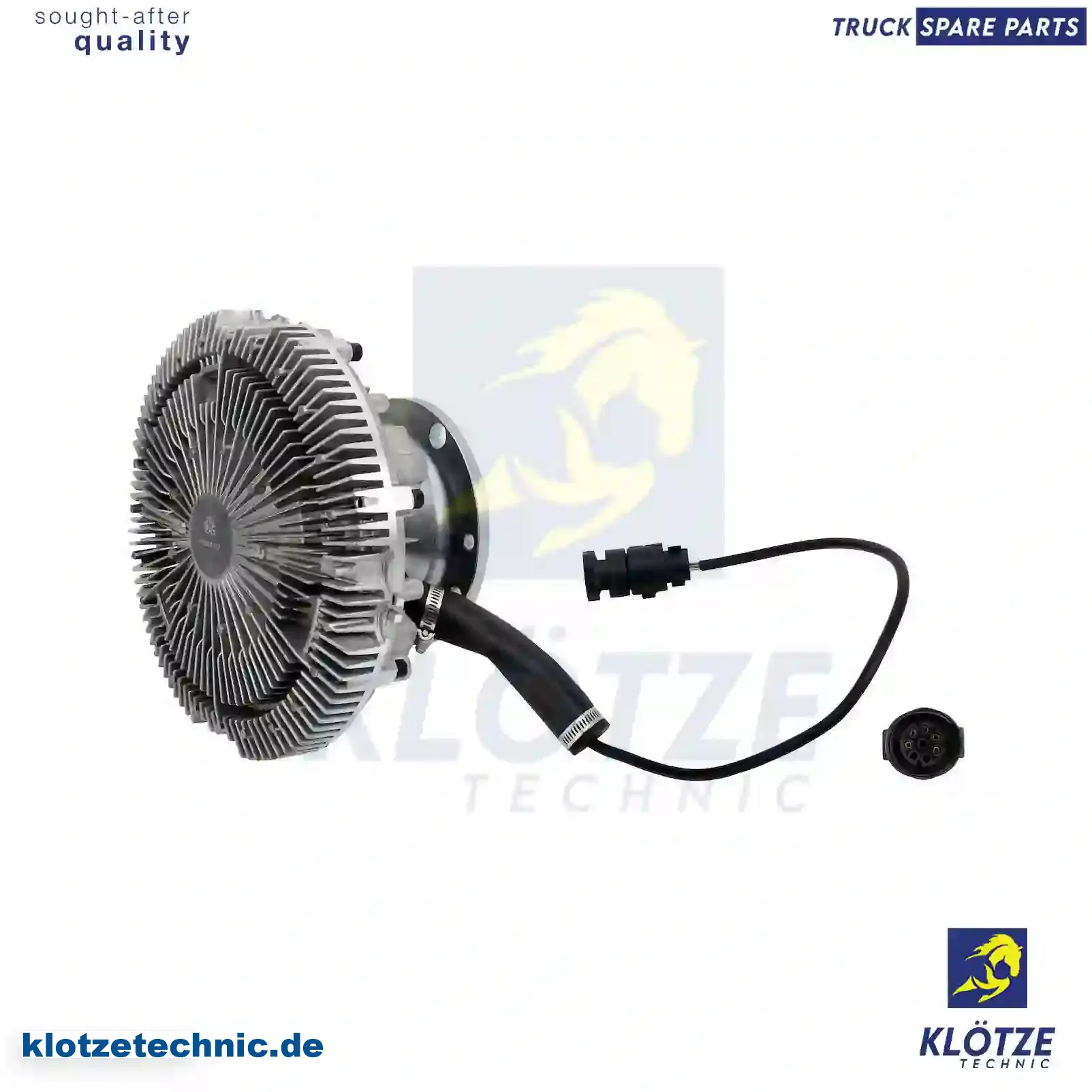 Fan clutch, electrical, 1441770, 1441773, 1441774, 1449676, 1449677, 1666156, 1666157, 1680937, 1680938, ZG00388-0008 || Klötze Technic